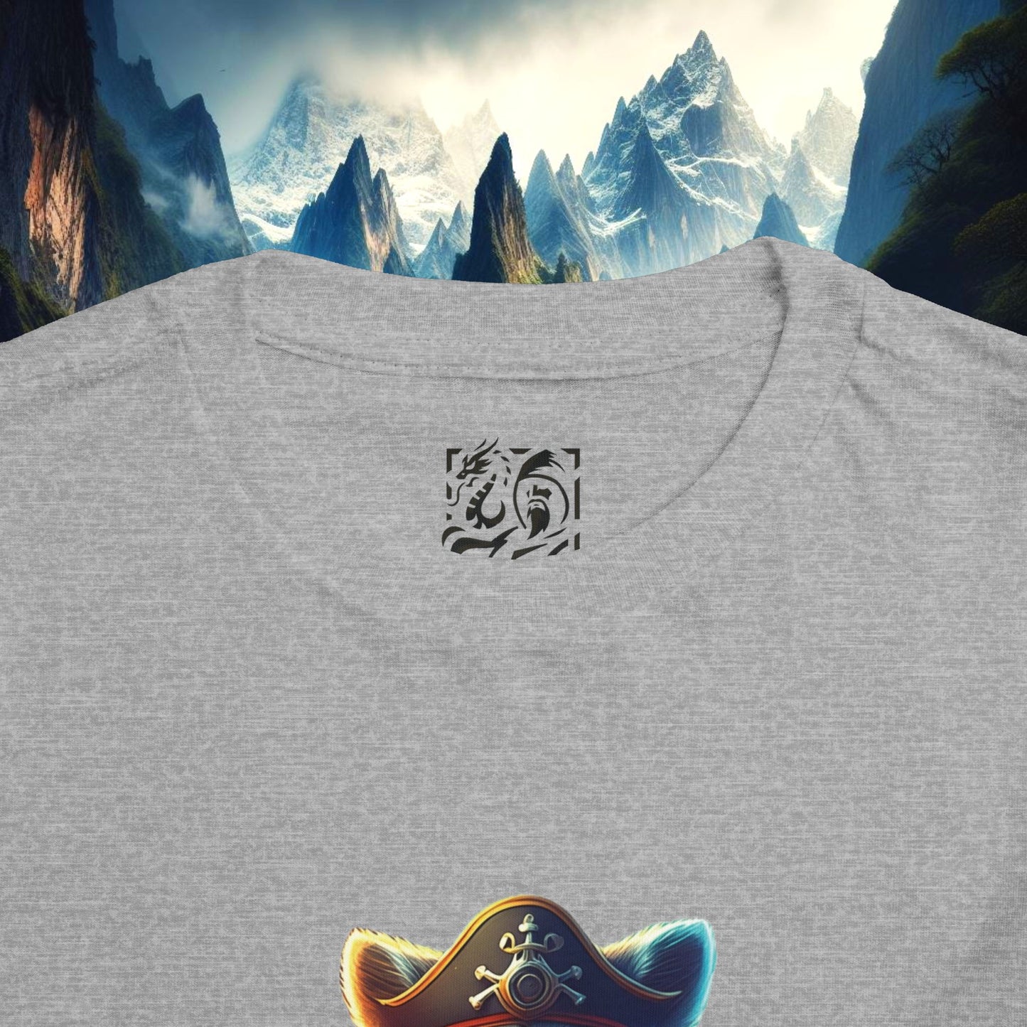 Raccoon Pirate Toddler Tee