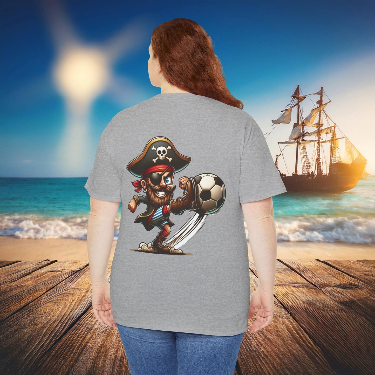 St Pauli Pirate Soccer Tee