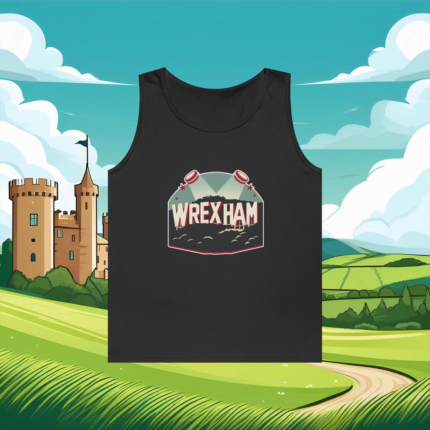 Wrexham Hollywood Sign Tank Top