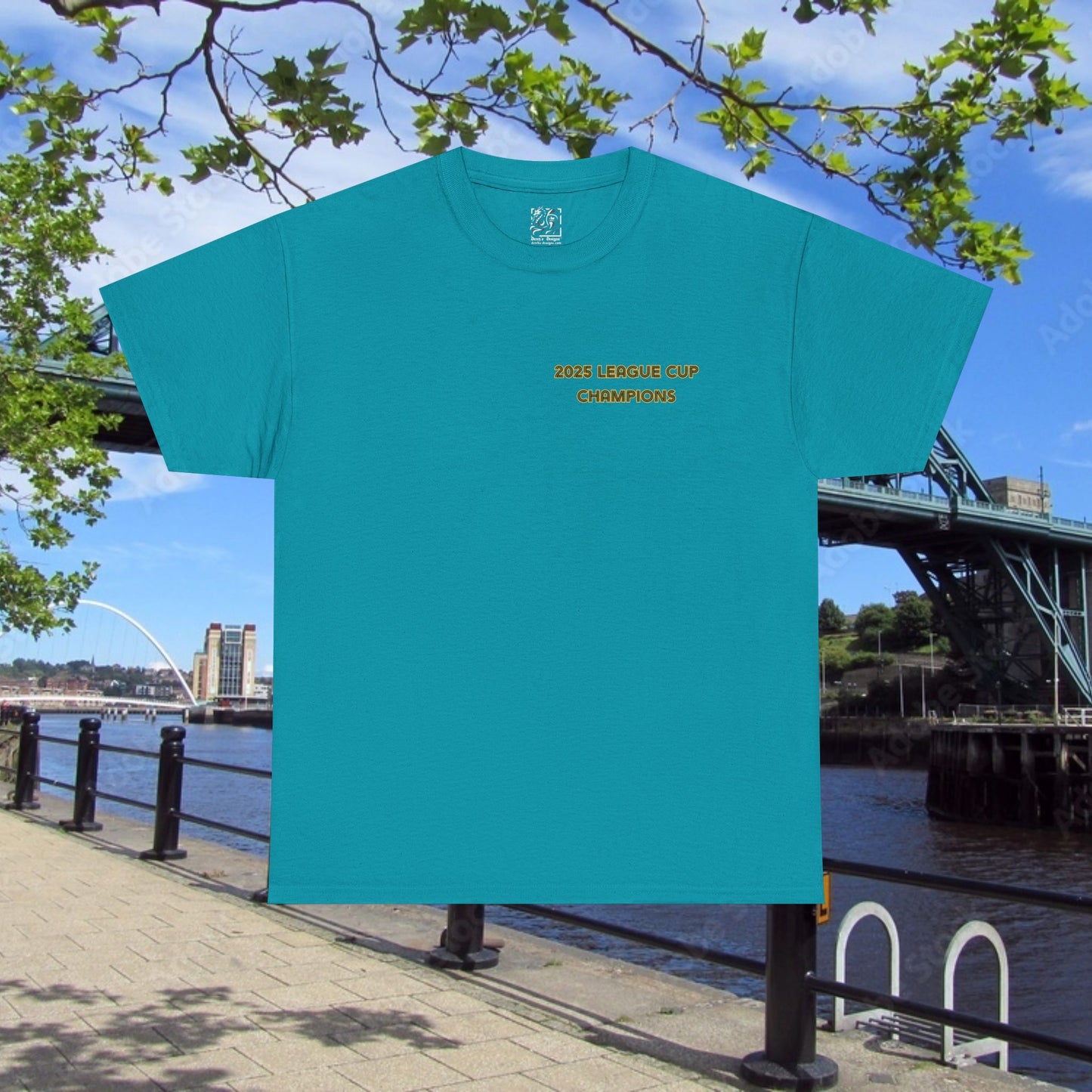 Newcastle Cup Champions Crest Tee