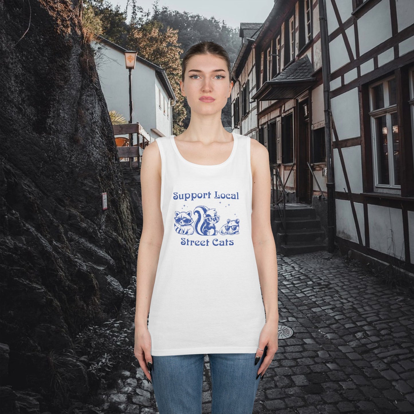 Support Local Street Cats Tank Top