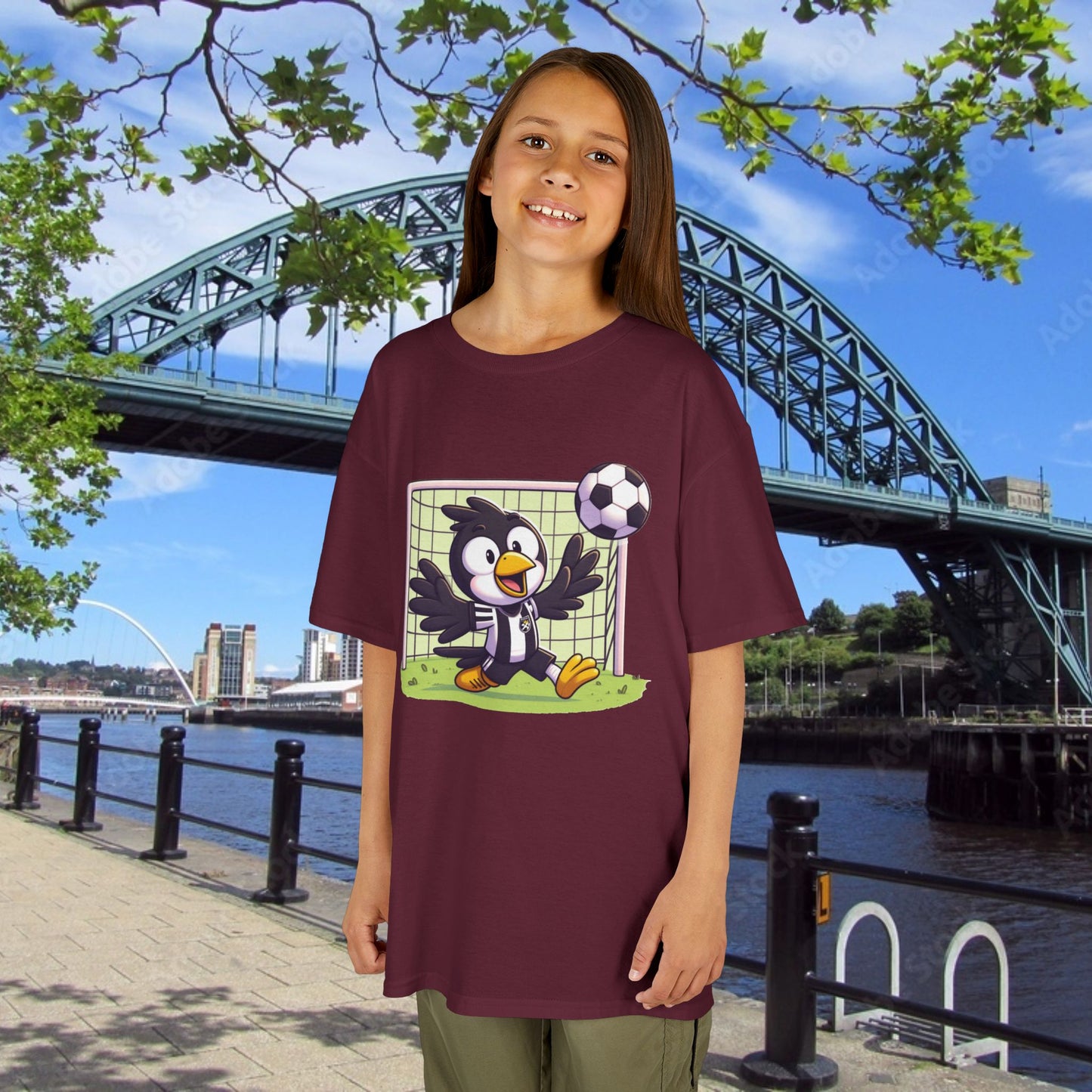 Newcastle United Mini Mag Keeper Kids Tee