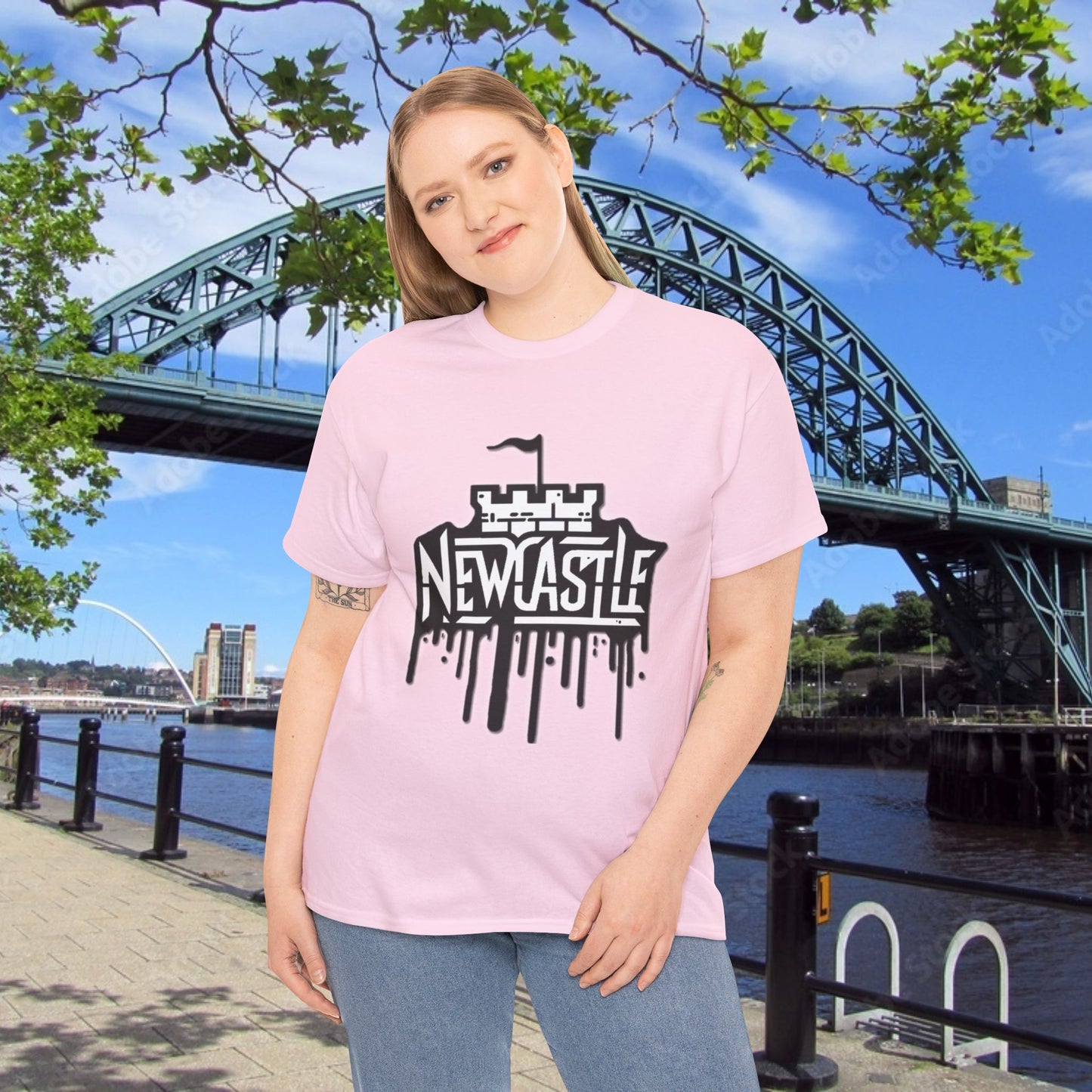 Newcastle Dripping Graffiti Tee