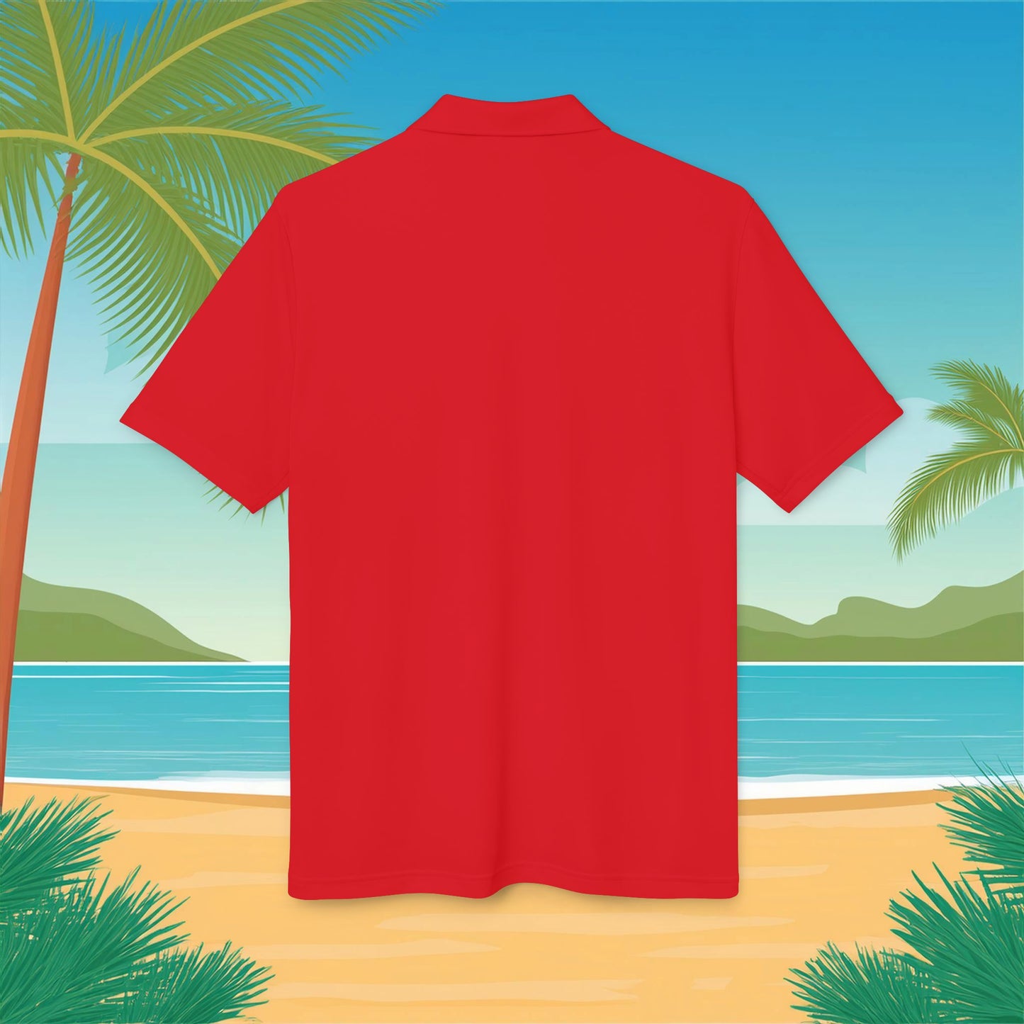 Miami Leaping Marlin adidas Performance Polo