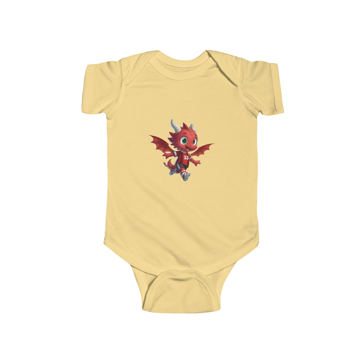 Wrexham Mini Red Dragon Infant Bodysuit