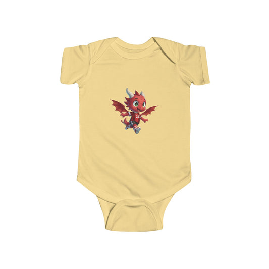 Wrexham Mini Red Dragon Infant Bodysuit