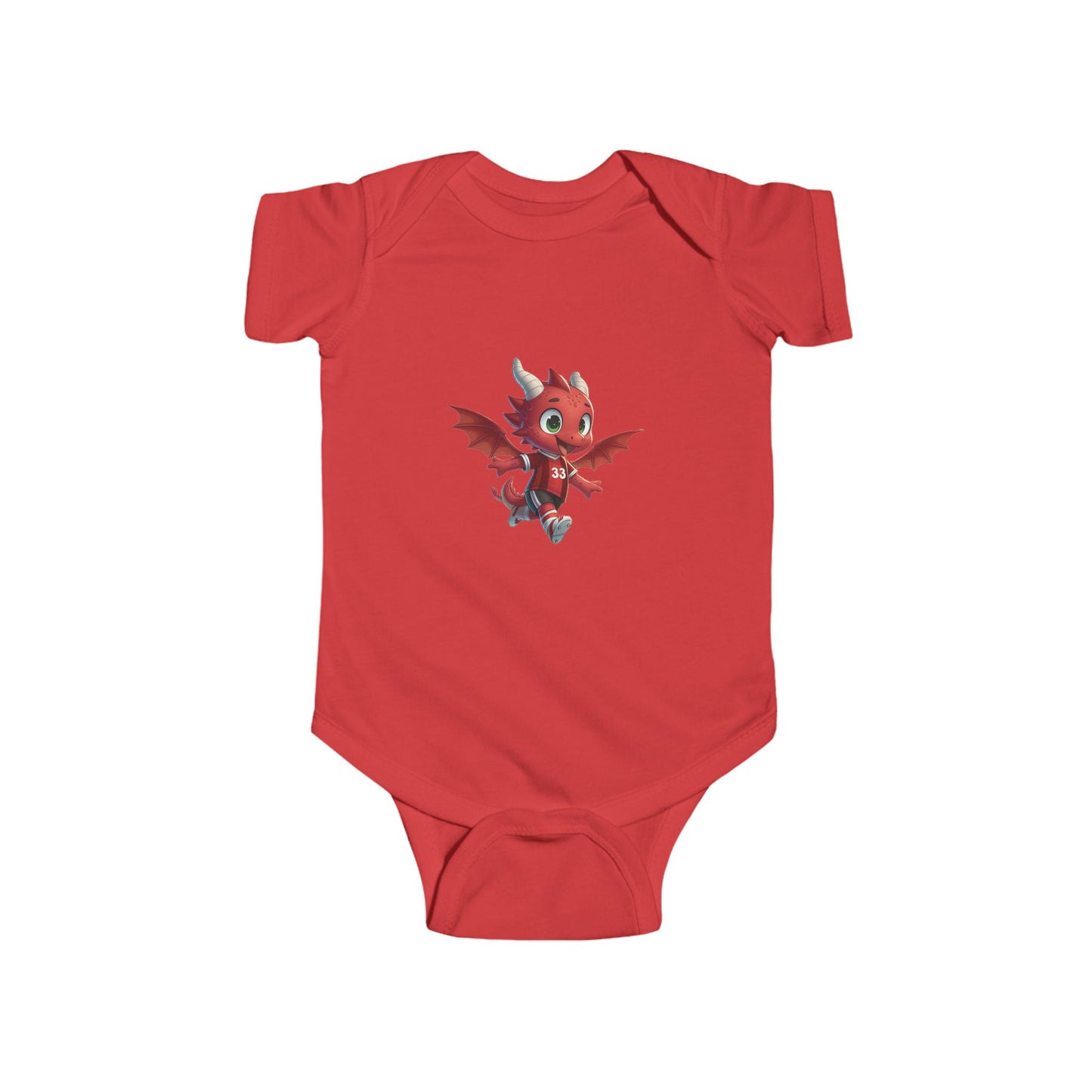 Wrexham Mini Red Dragon Infant Bodysuit