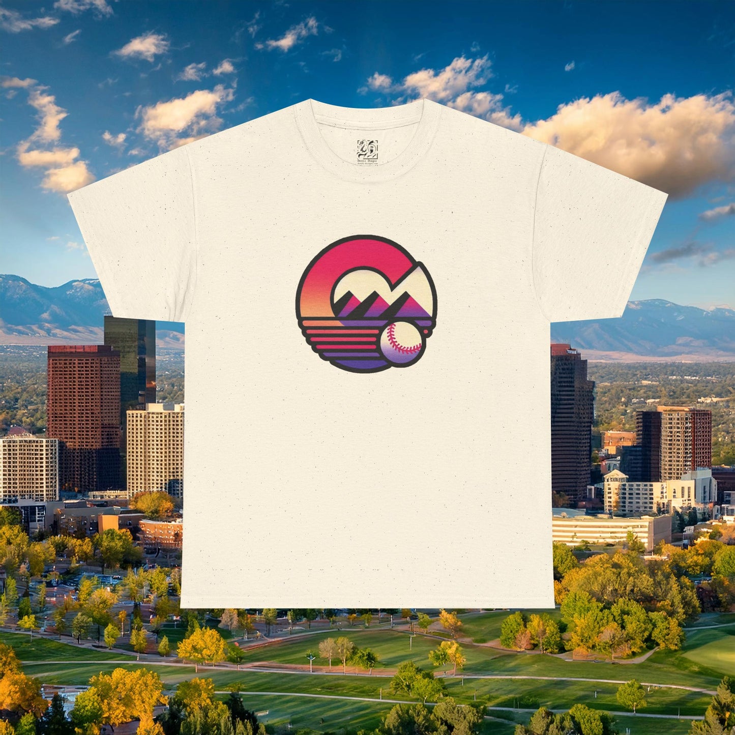 Retro Colorado Baseball Tee