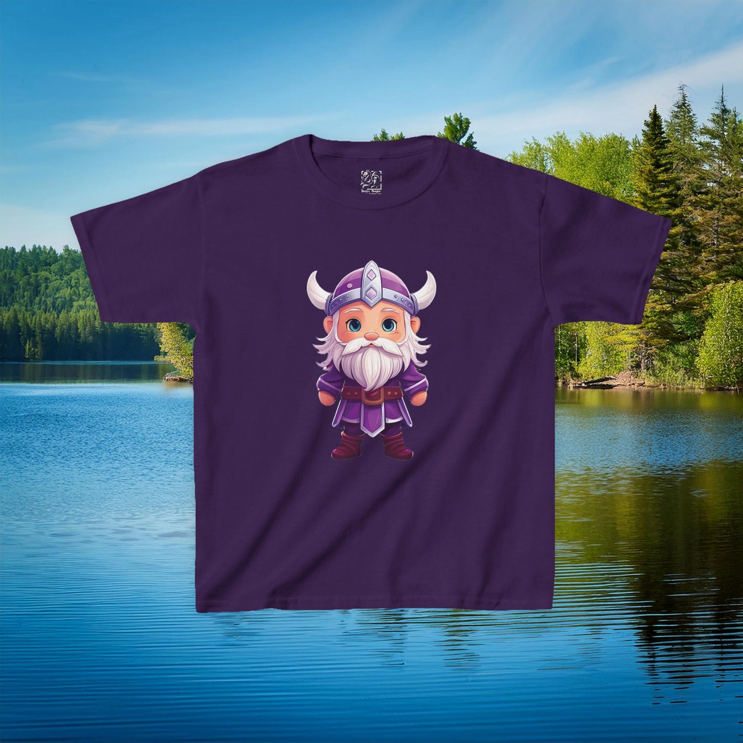 Purple Viking Kids Tee