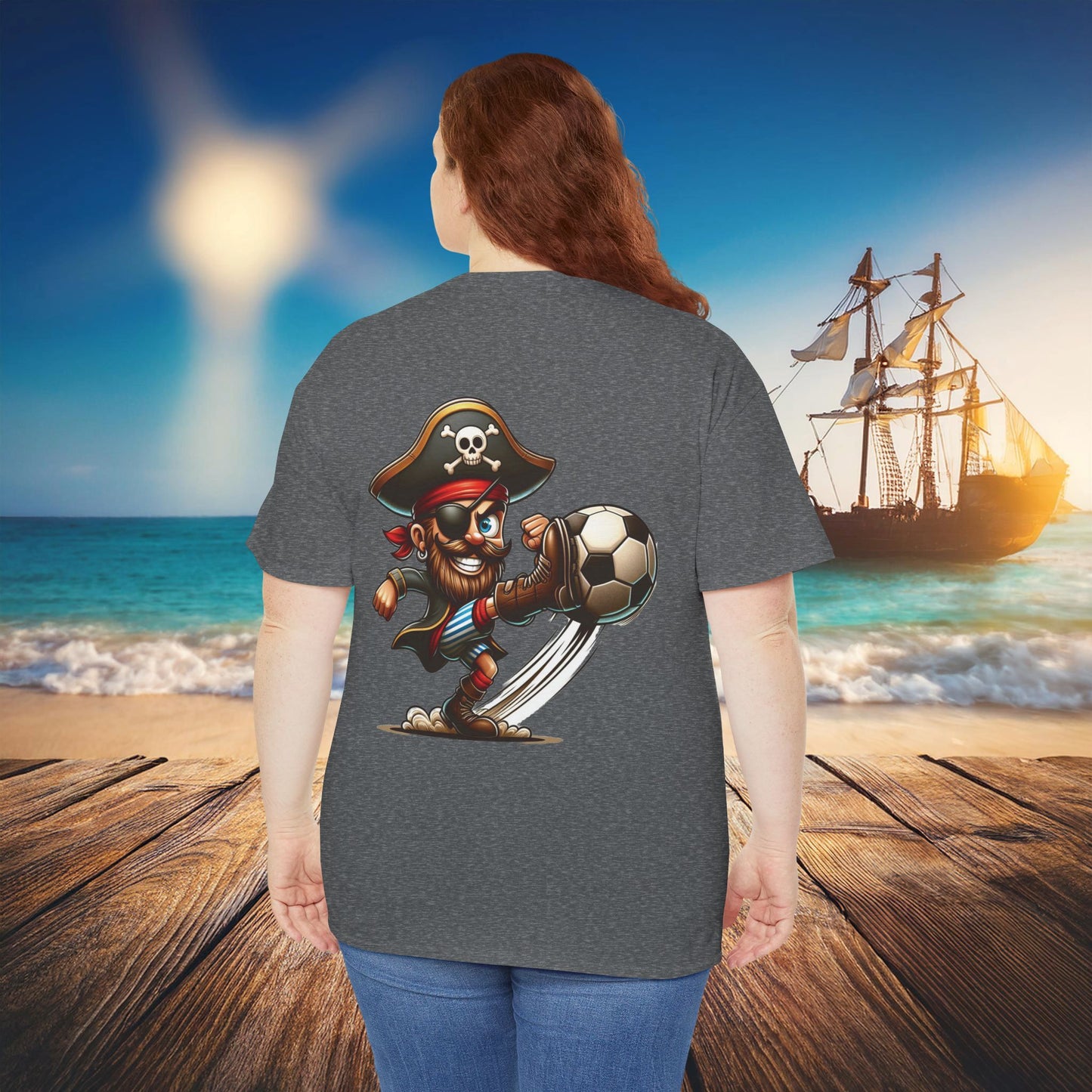 St Pauli Pirate Soccer Tee