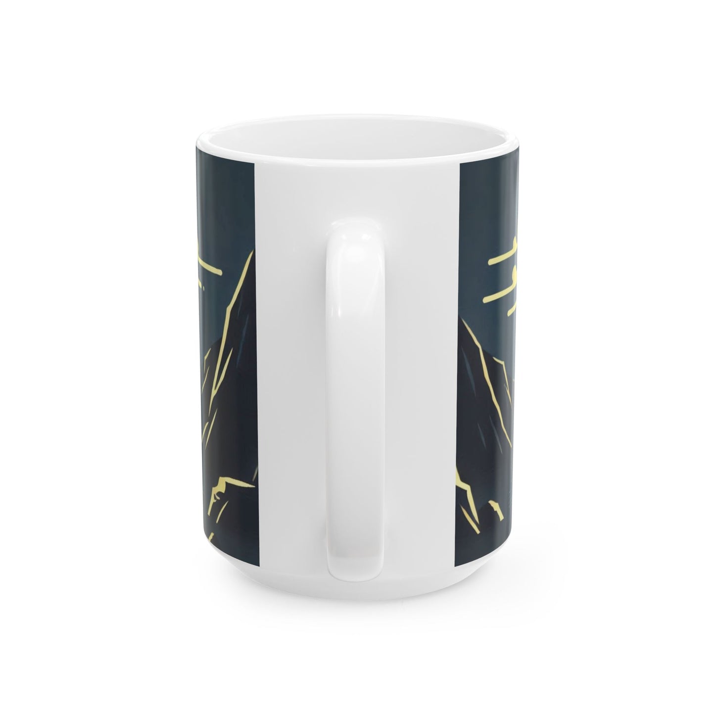 Midnight Circle Ceramic Mugs (11oz\15oz)