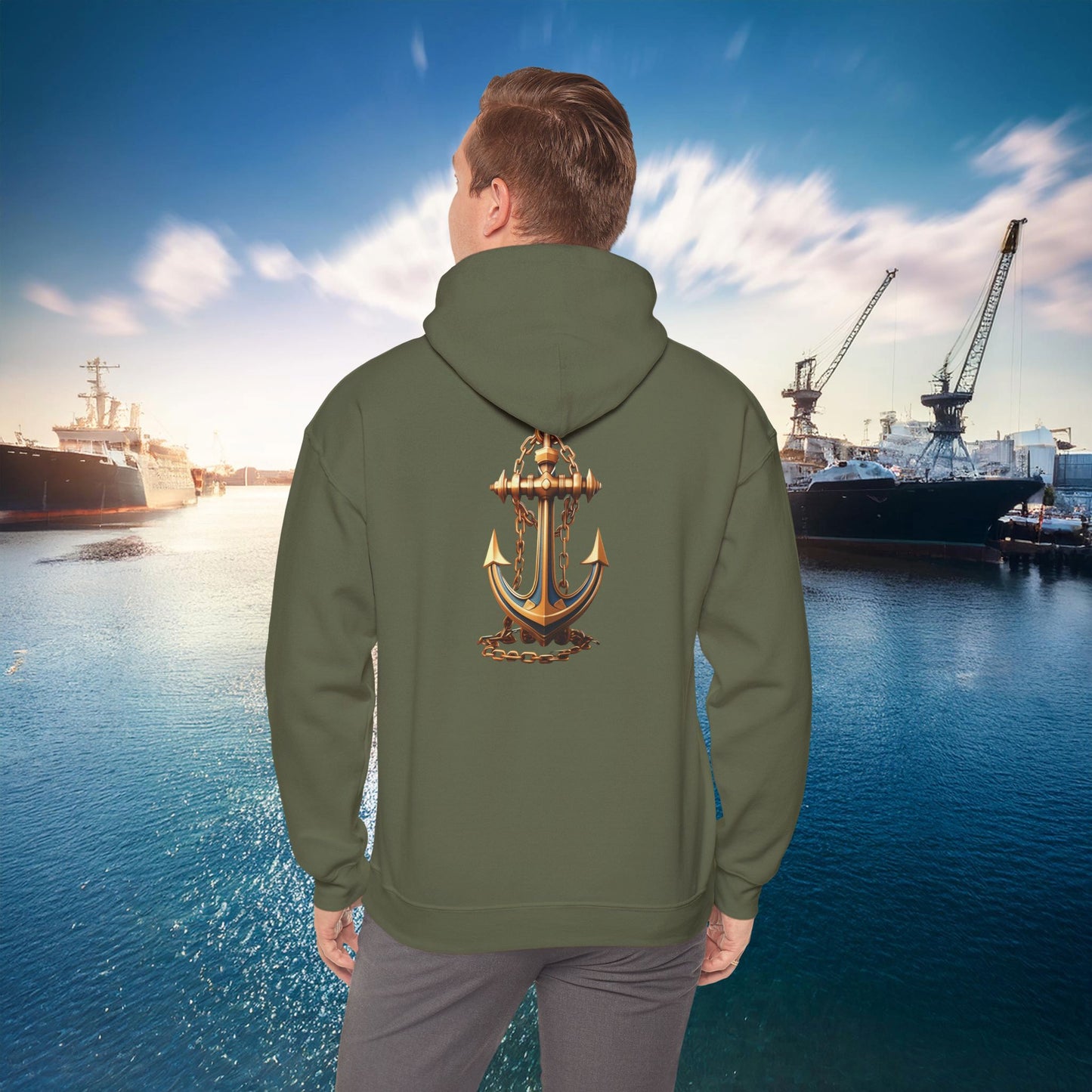Anchor Hooded Sweatshirt