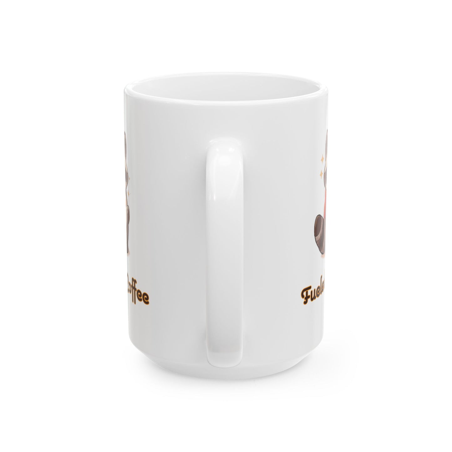 Fueled by Coffee Ceramic Mug (11oz/15oz)