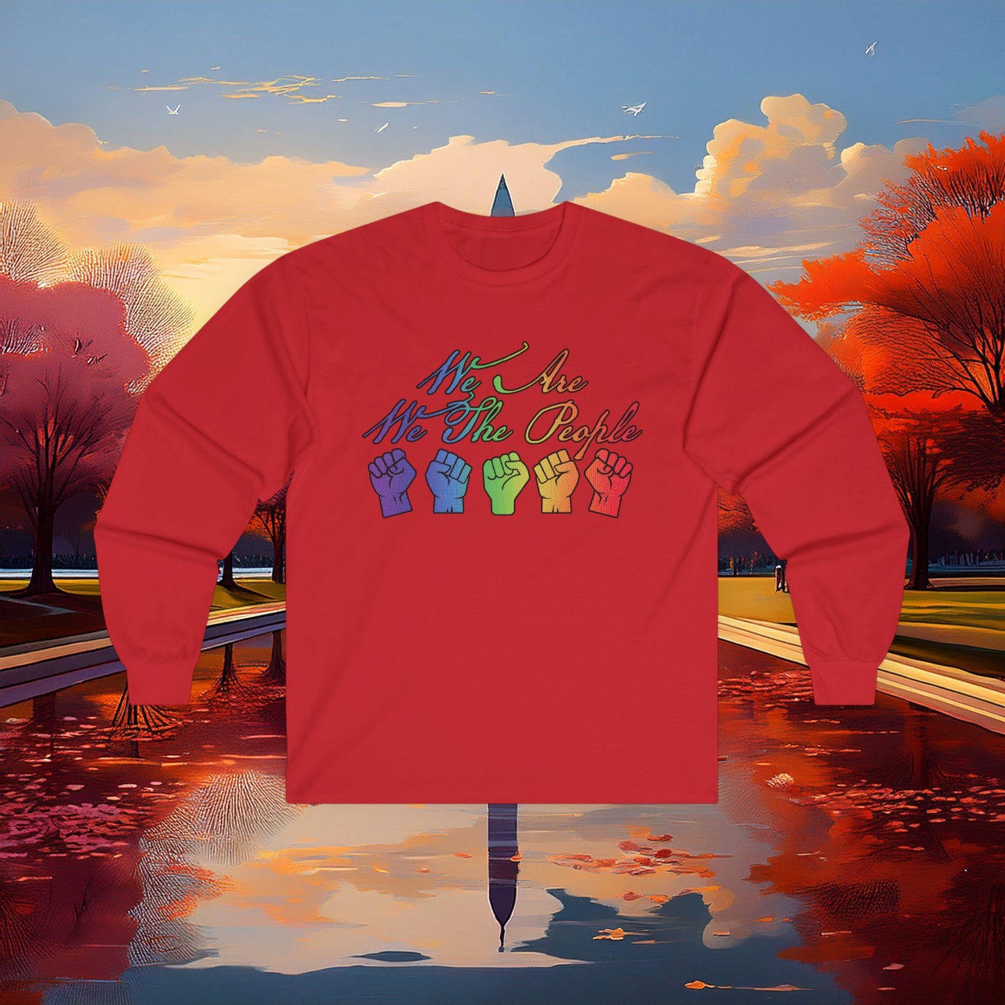 Unity We The People Long Sleeve Tee