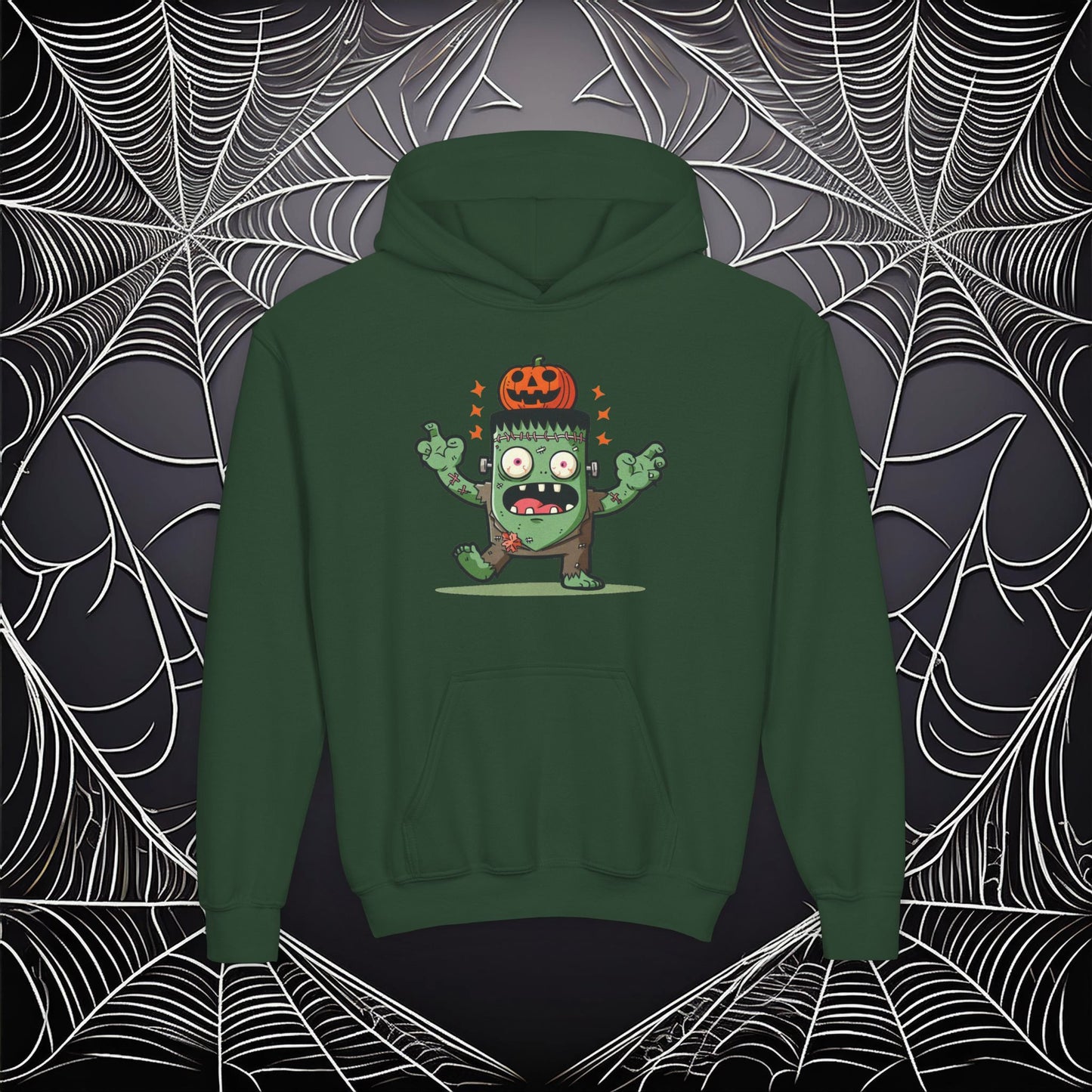 Little Frankenstein's Monster Youth Hoodie