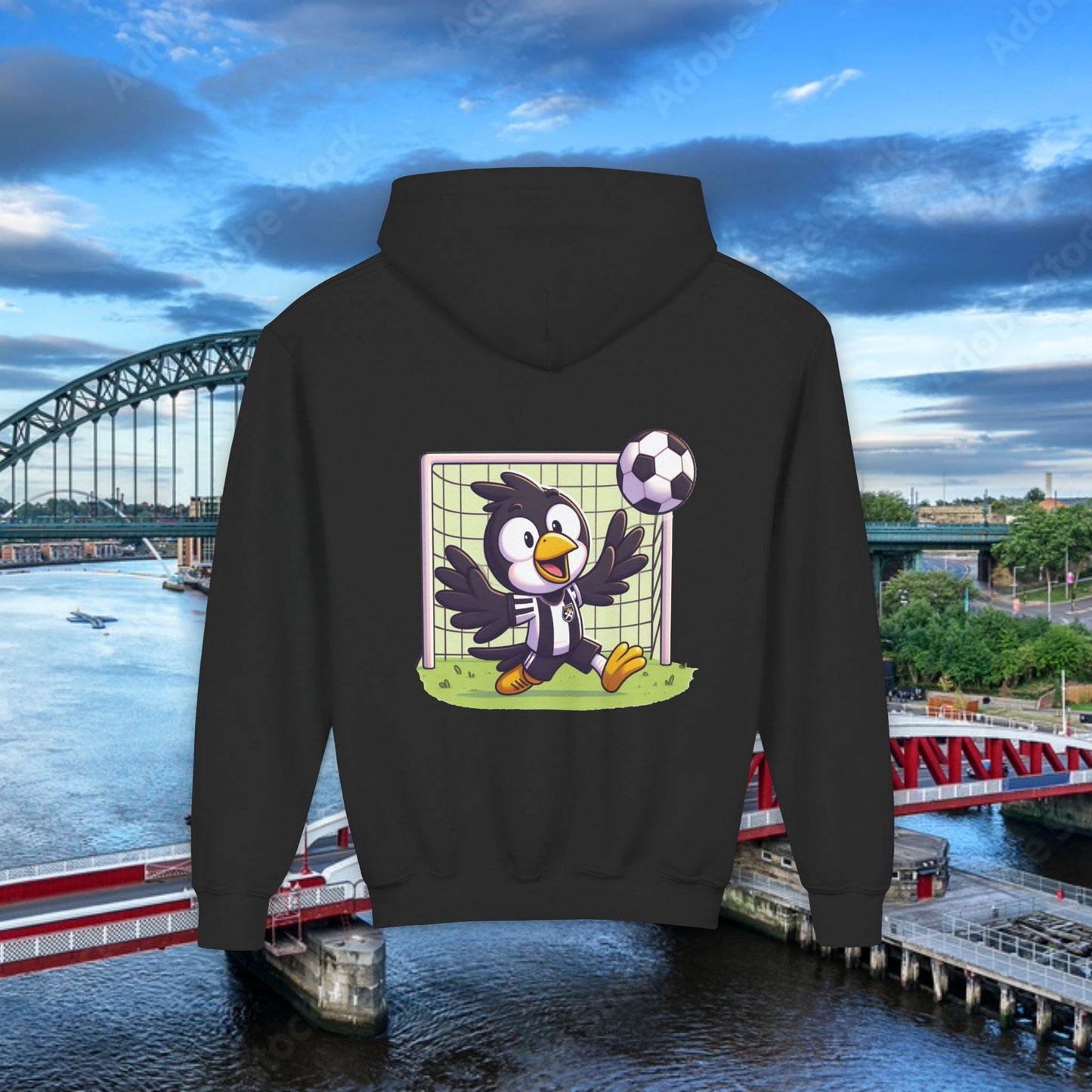 Newcastle United Mini Mag Keeper Youth Hoodie