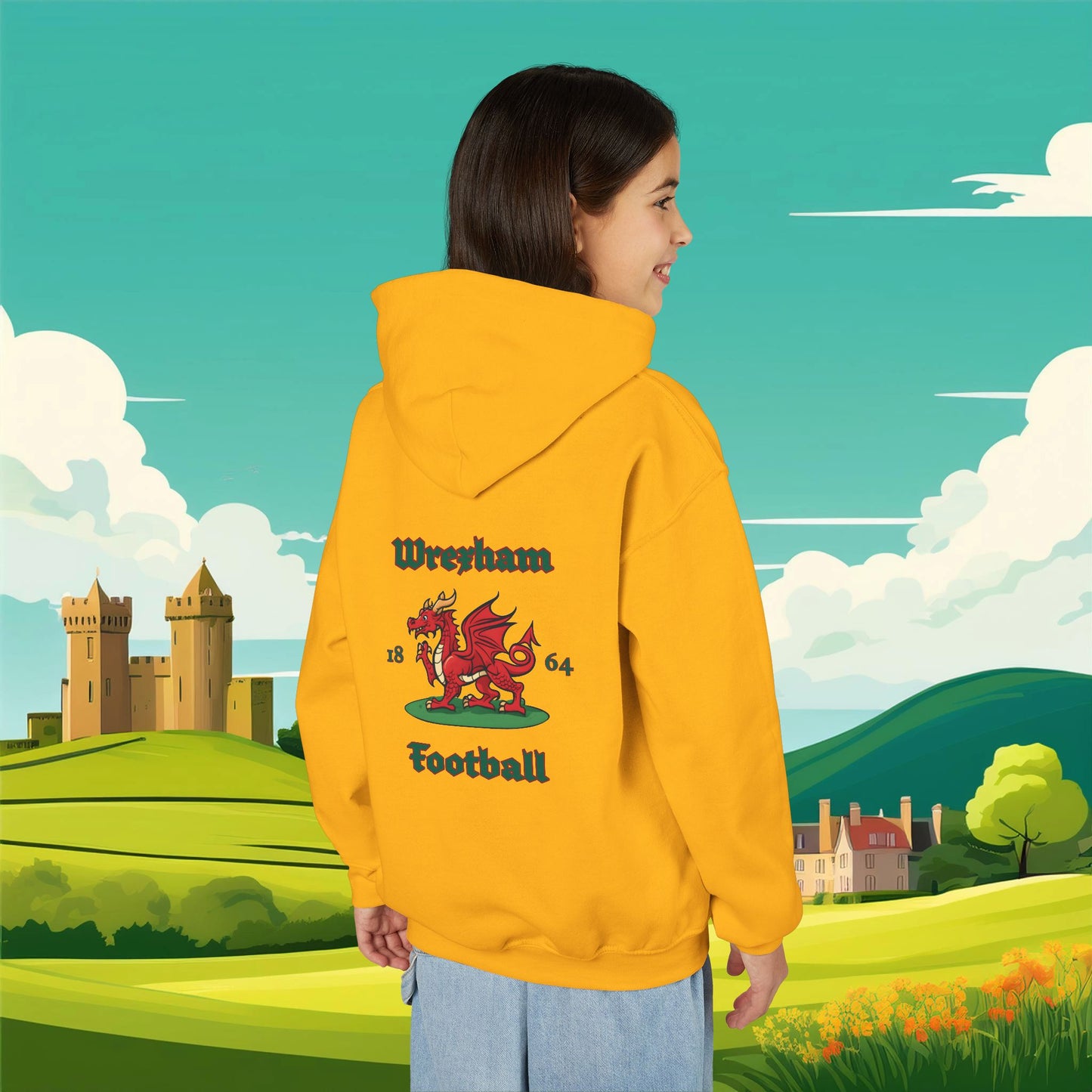 Wrexham Football Youth Hoodie