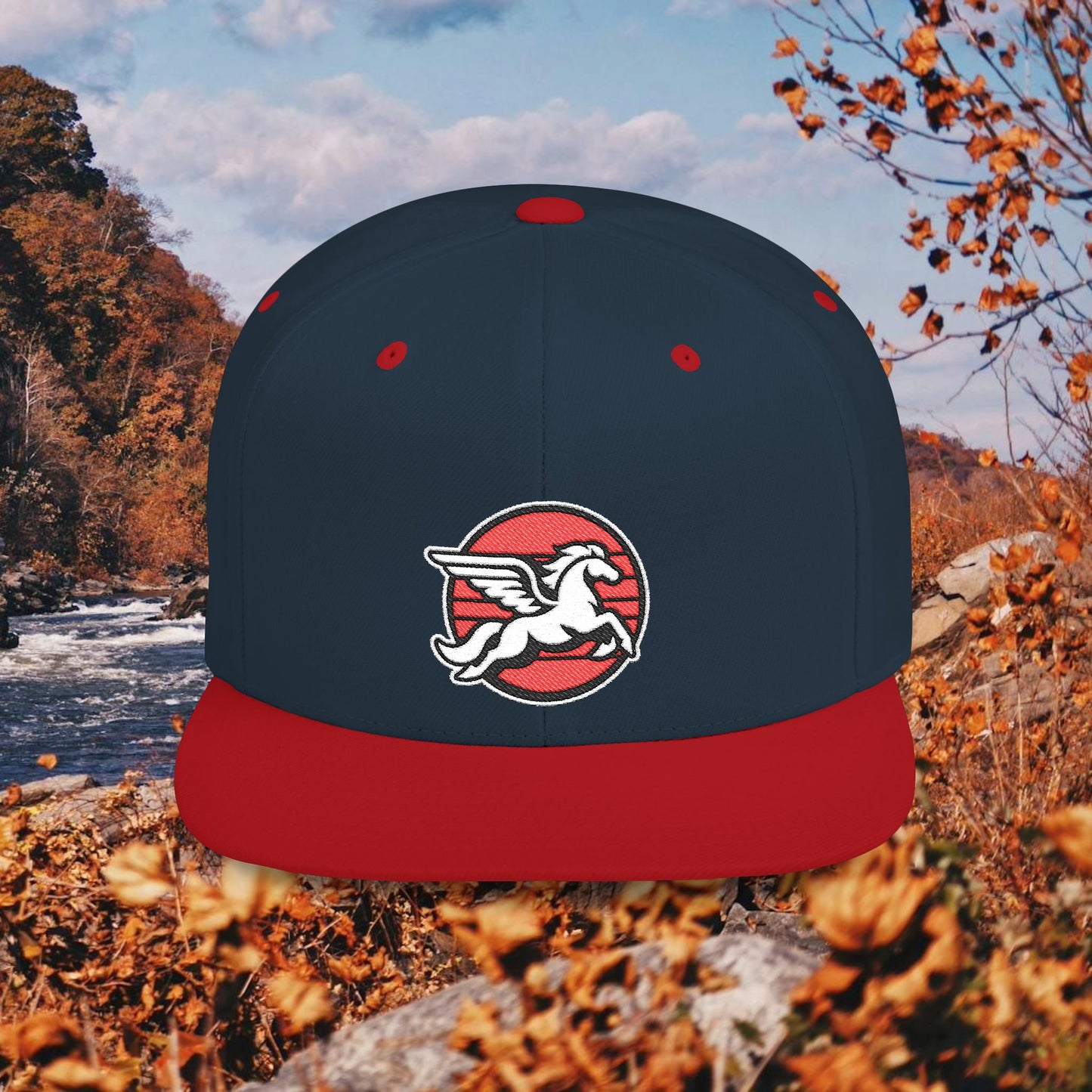 Loudoun Pegasus Flat Bill Snapback