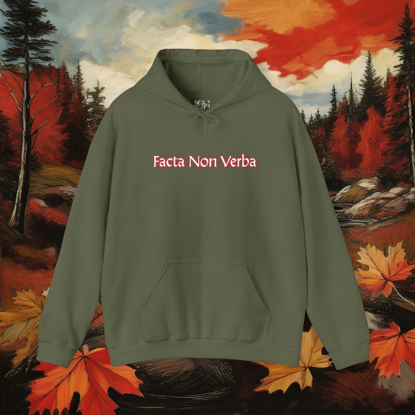 Canadian Moose "Facta Non Verba" Hoodie