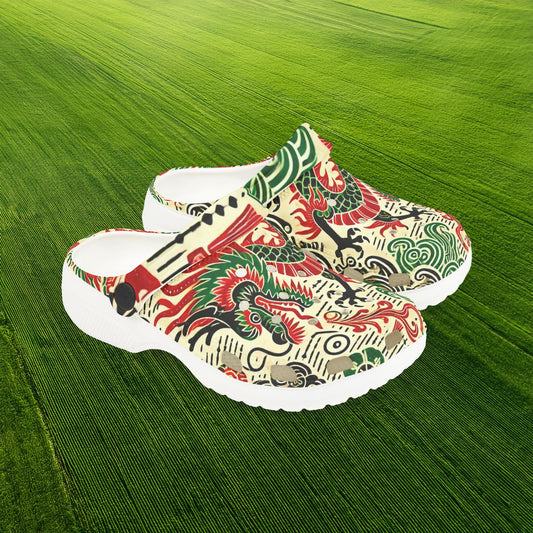 Dragon Dance Kid's Foam Clogs