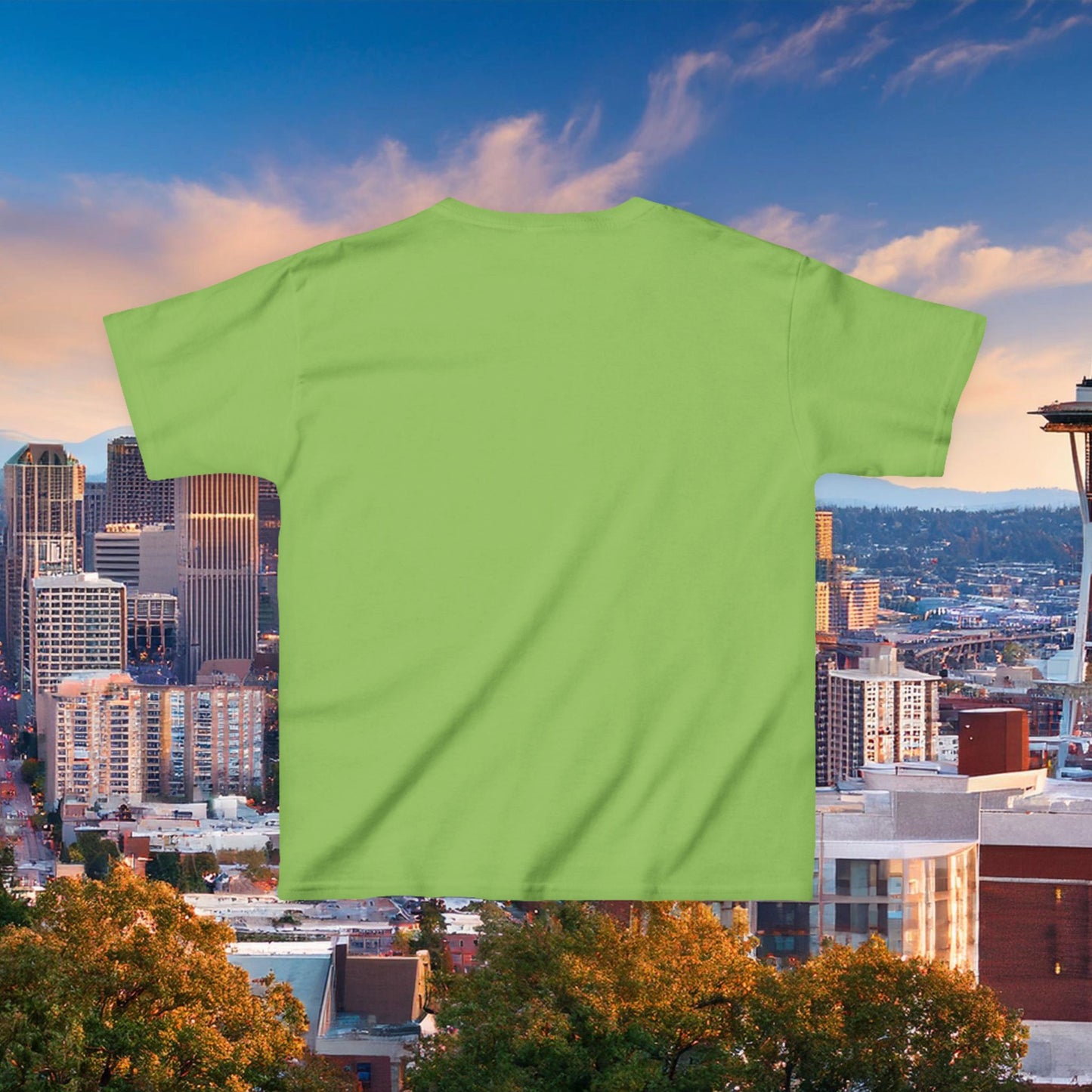 Seattle Football Player Kids Tee
