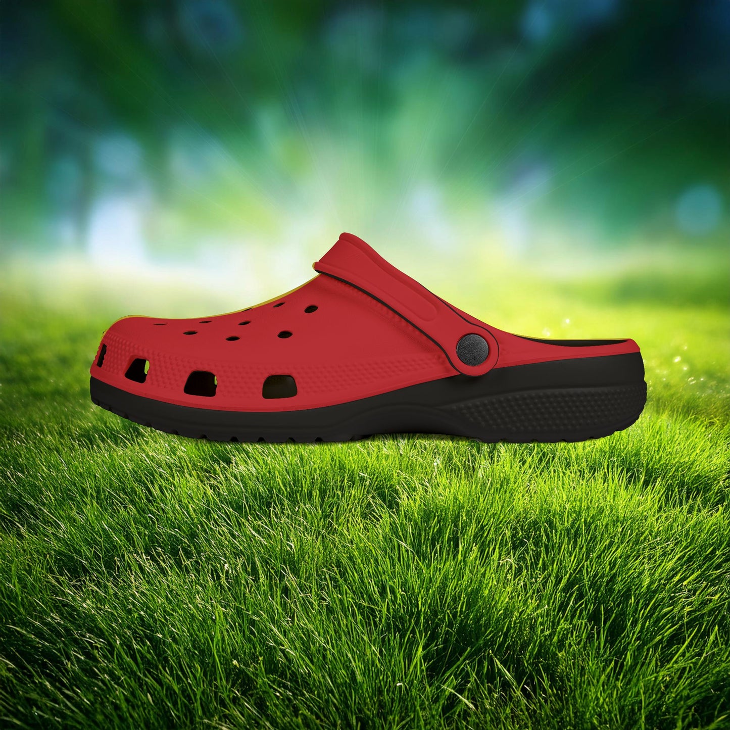 The Belgian Flag Foam Clogs