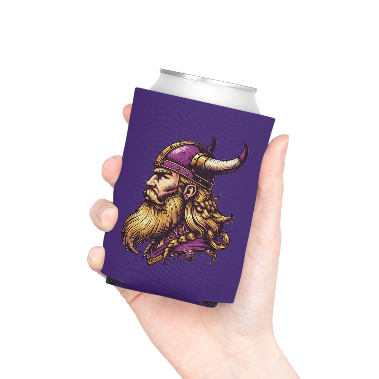 Minnesota Viking Can Cooler