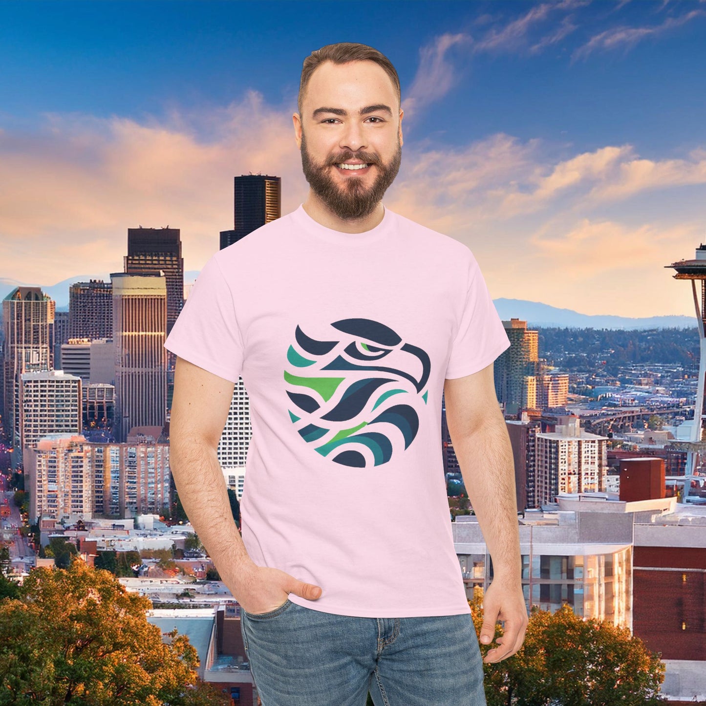 Seattle Football Logo Tee