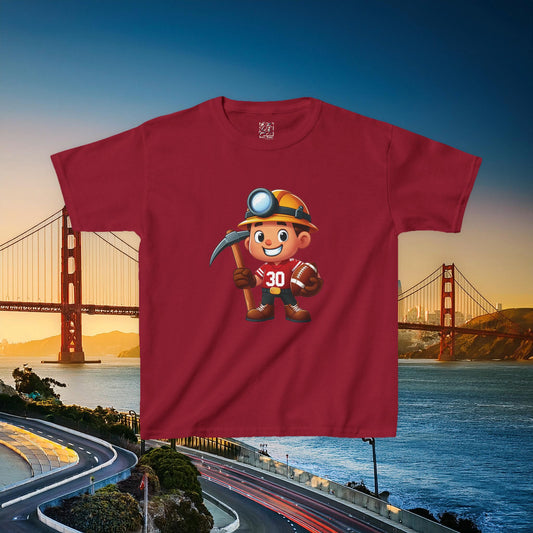San Francisco Football Little Miner Kids Tee
