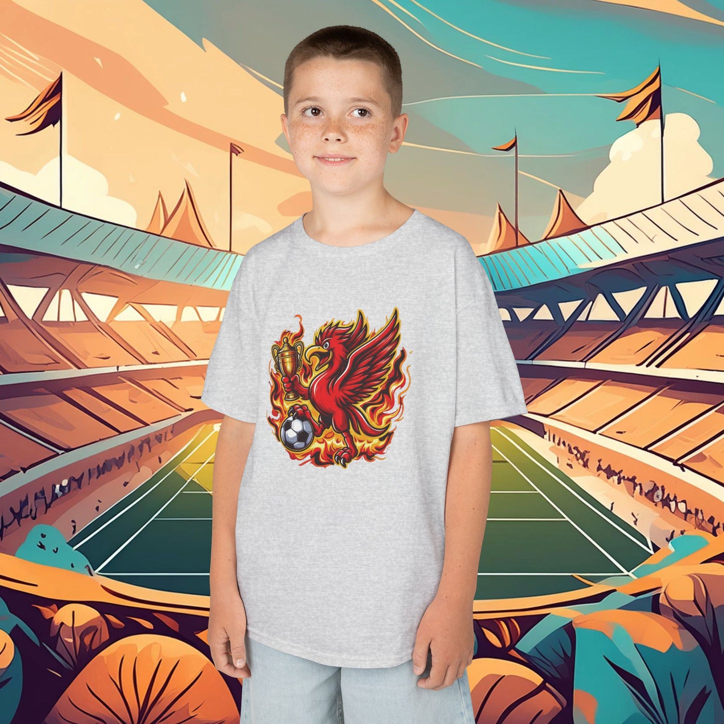 Liverpool Flames Kids Tee
