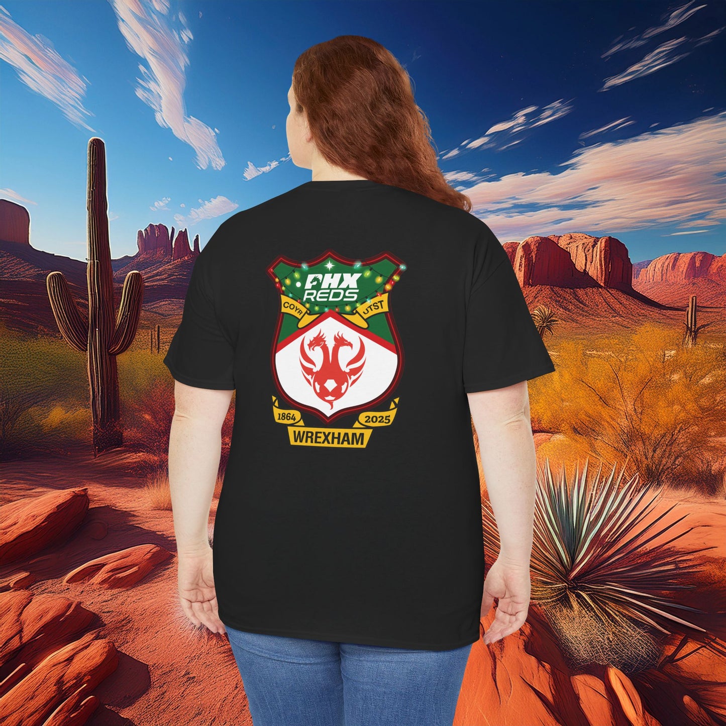 PHX Reds Christmas Crest Tee
