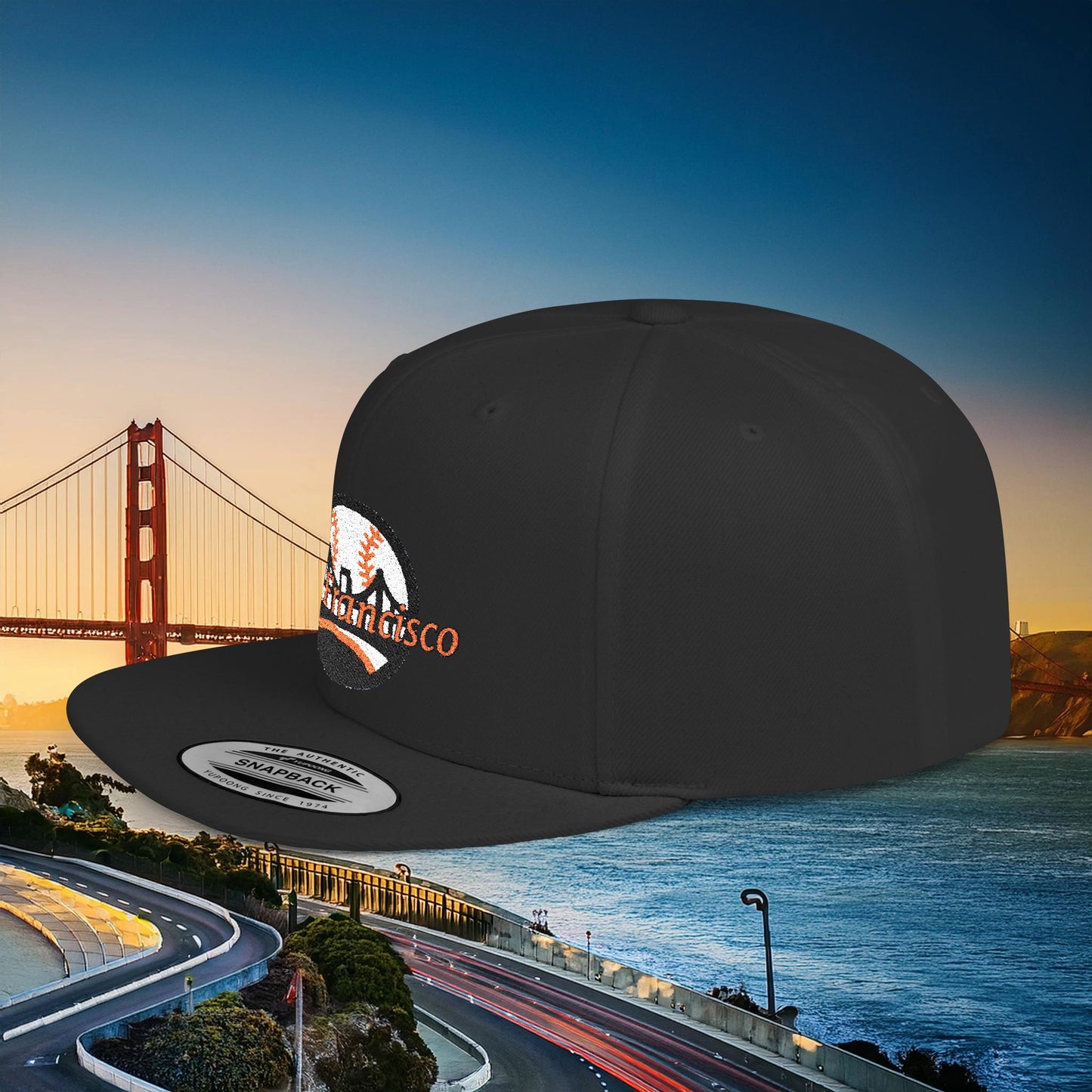 SF Baseball Flat Bill Snapback