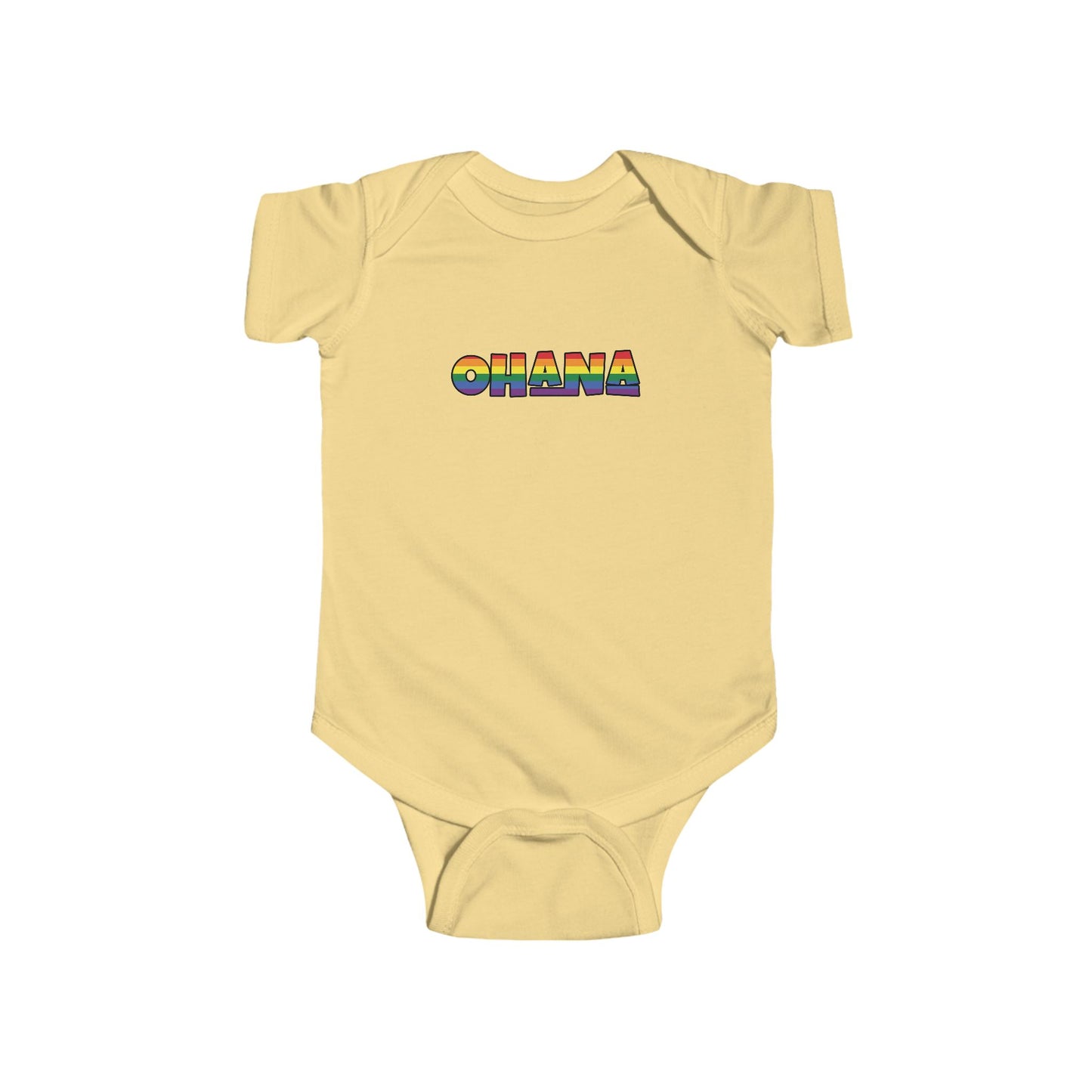 Rainbow Ohana Infant Bodysuit