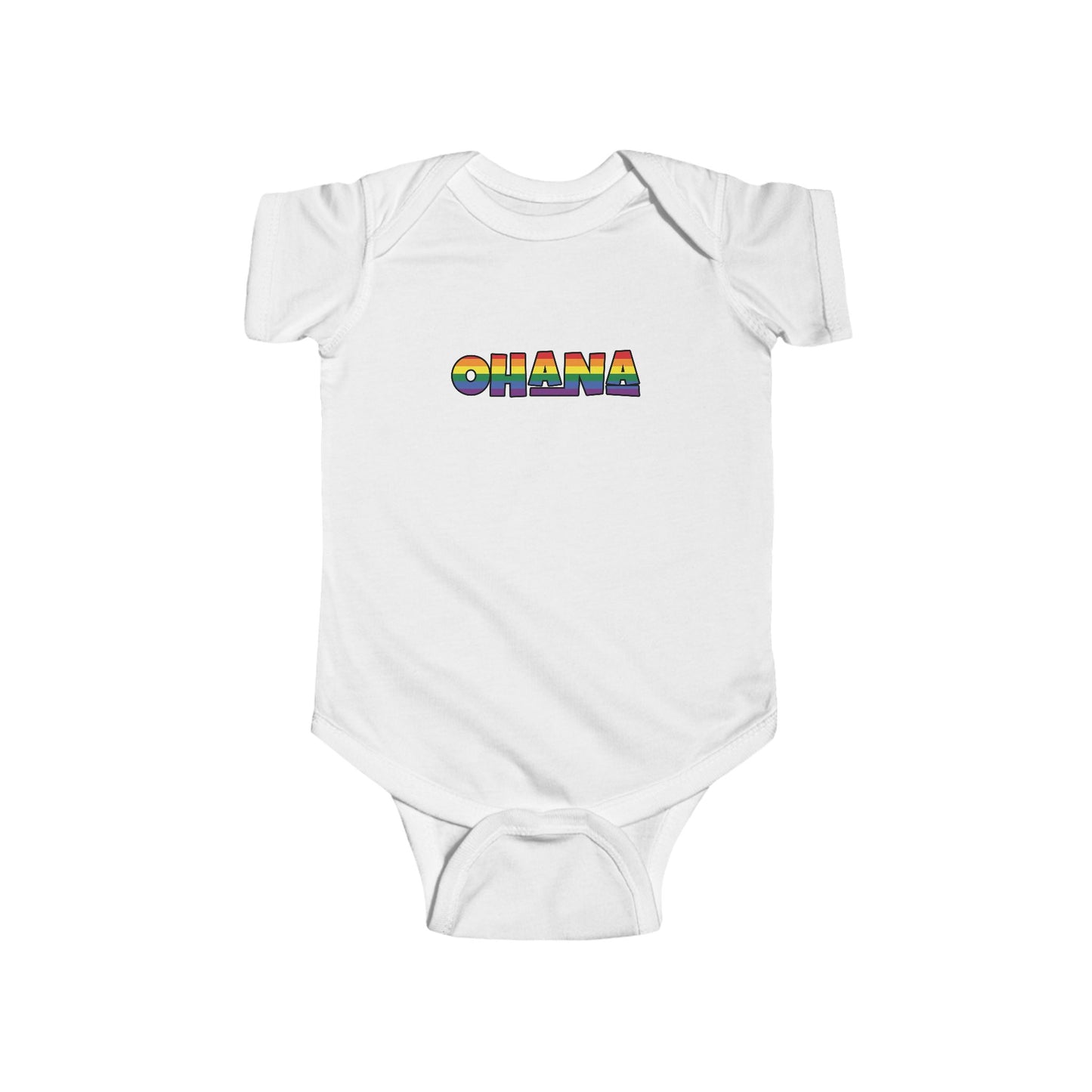 Rainbow Ohana Infant Bodysuit