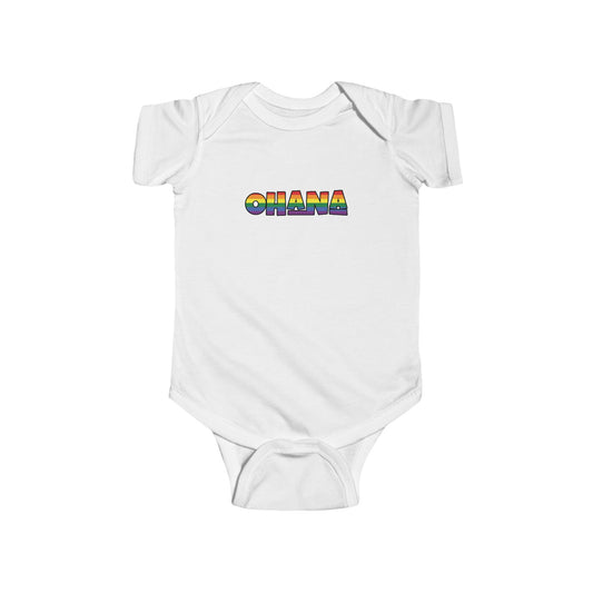 Rainbow Ohana Infant Bodysuit