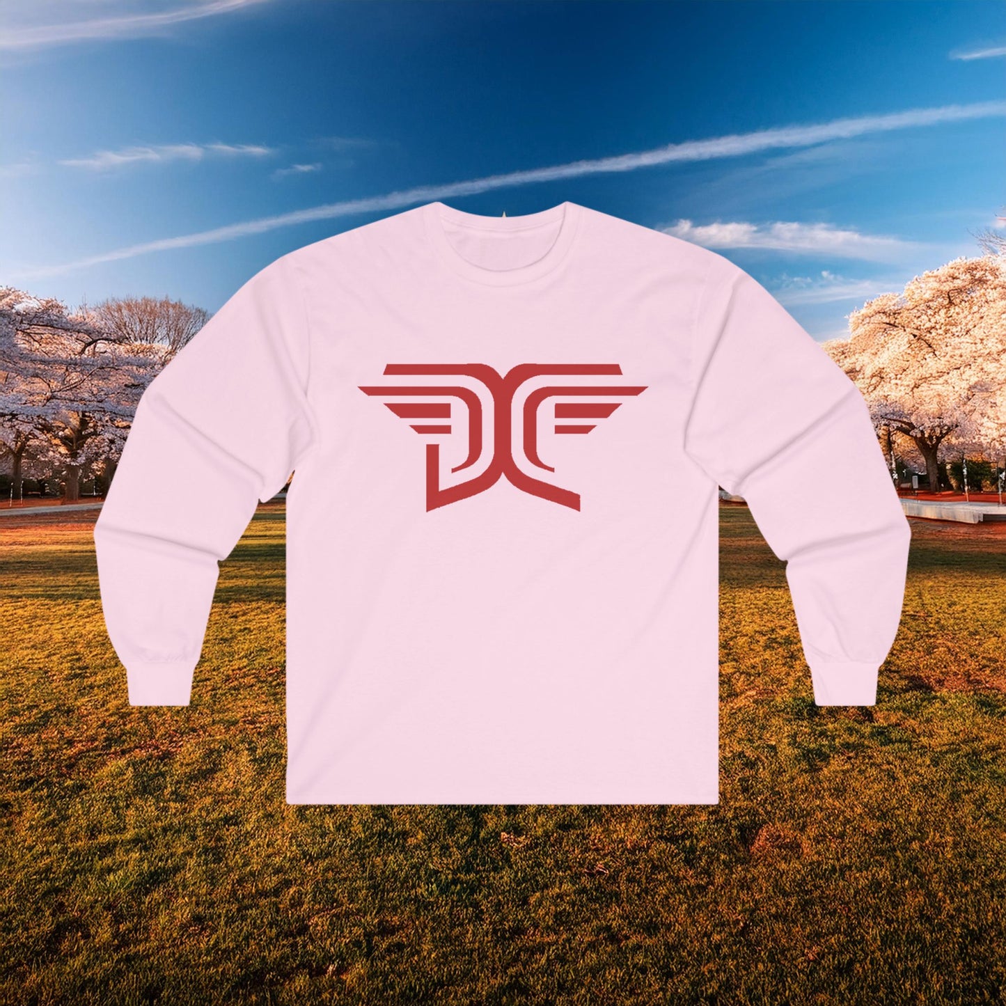Winged DC Long Sleeve Tee