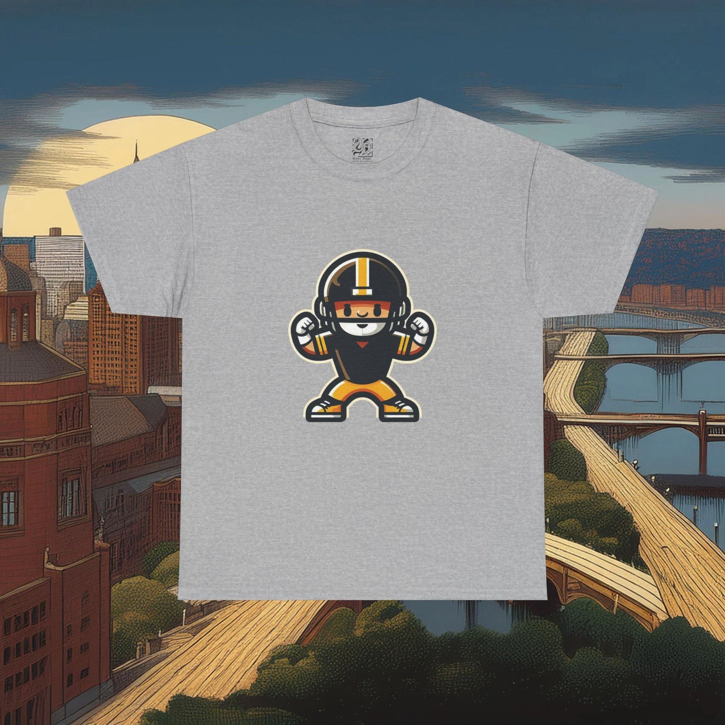 Mini Pittsburgh Football Player Tee