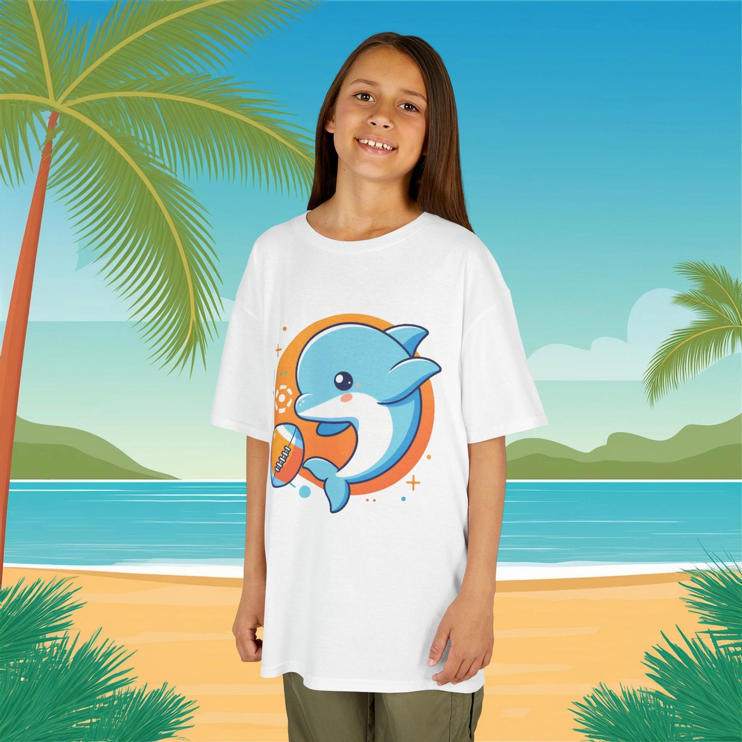 Miami Mini Dolphin Kids Tee