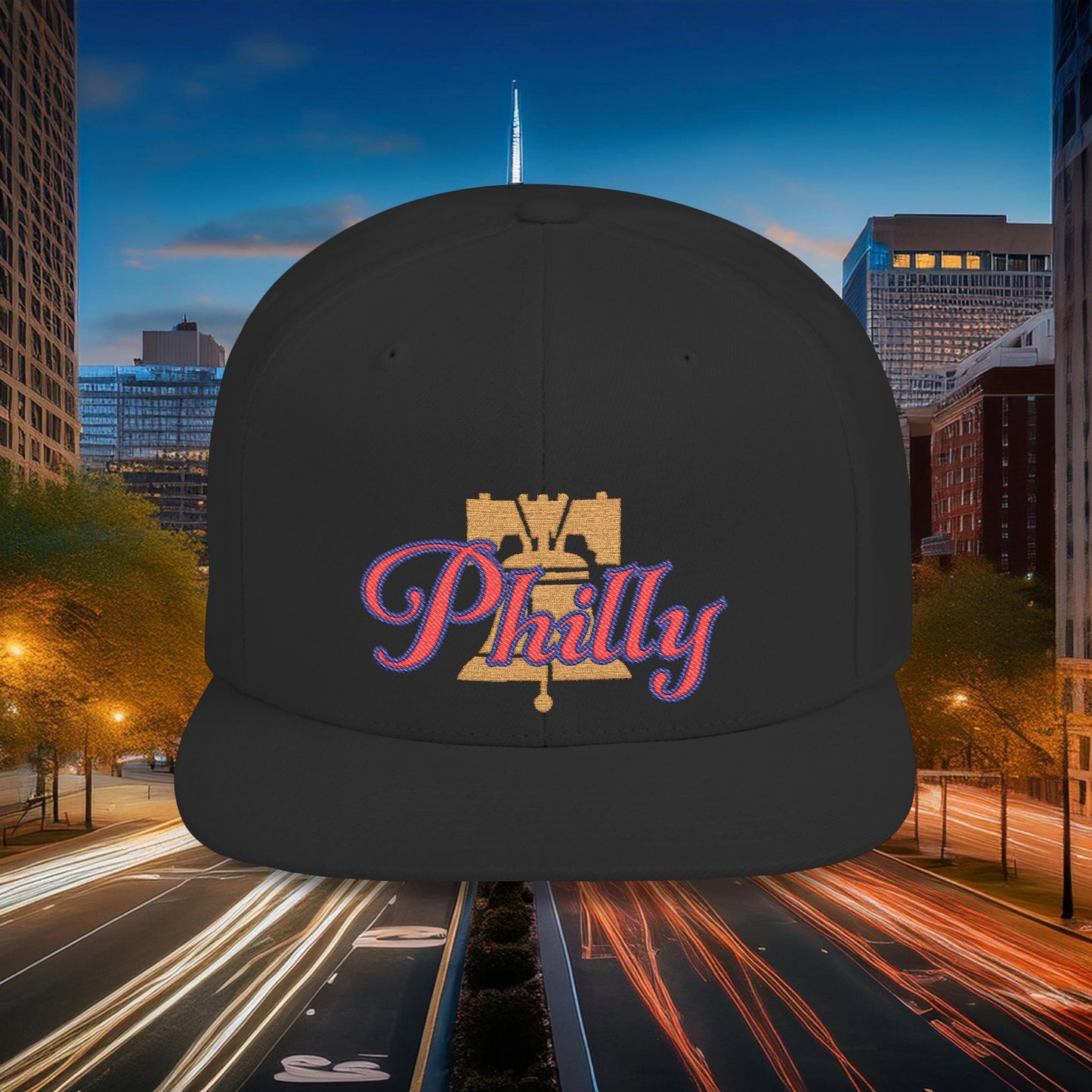 Philly Liberty Bell Flat Bill Snapback