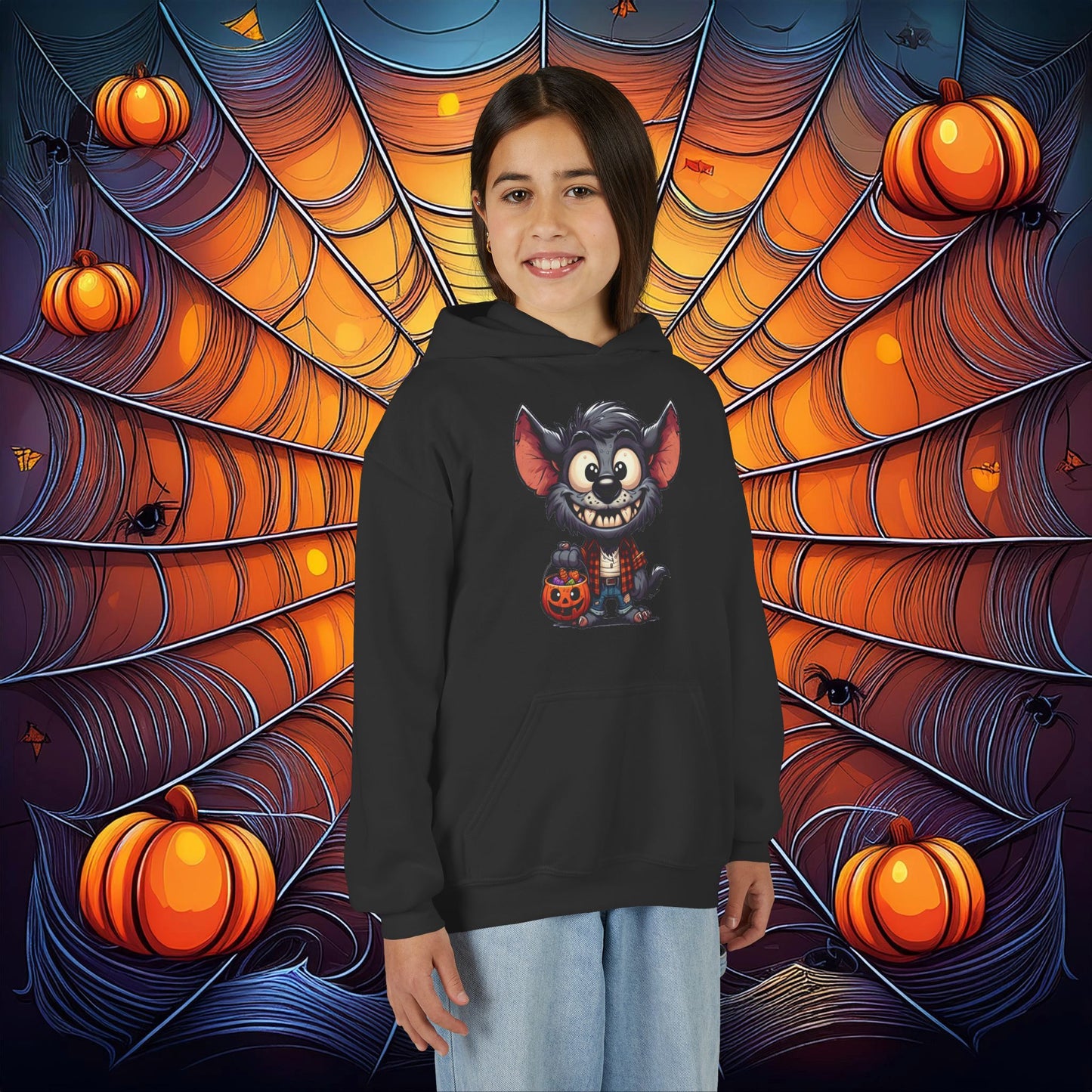 Little Werewolf Youth Hoodie