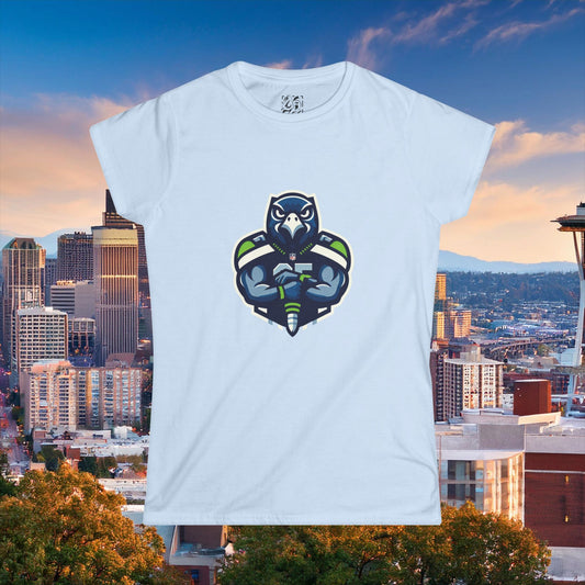 Seattle Football Player Women's Softstyle Tee