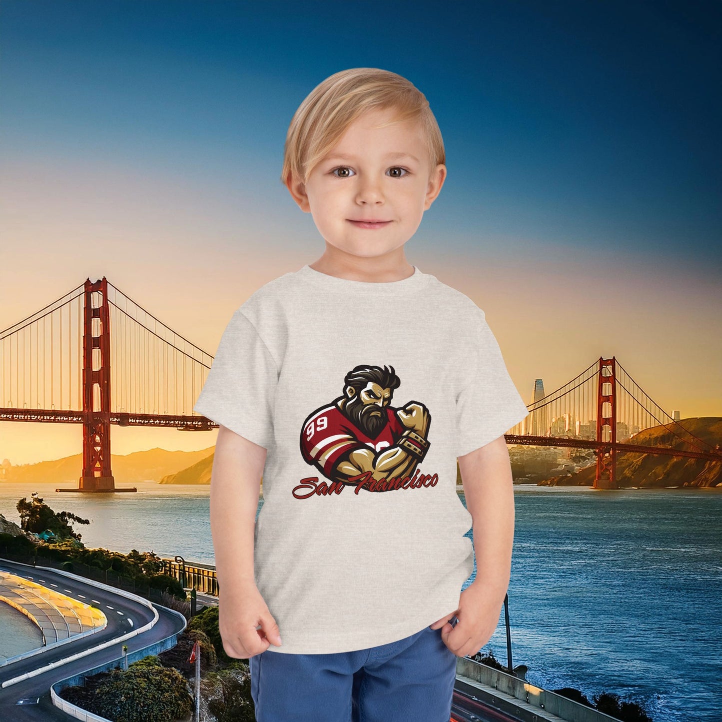 San Francisco Football Fan Toddler Tee