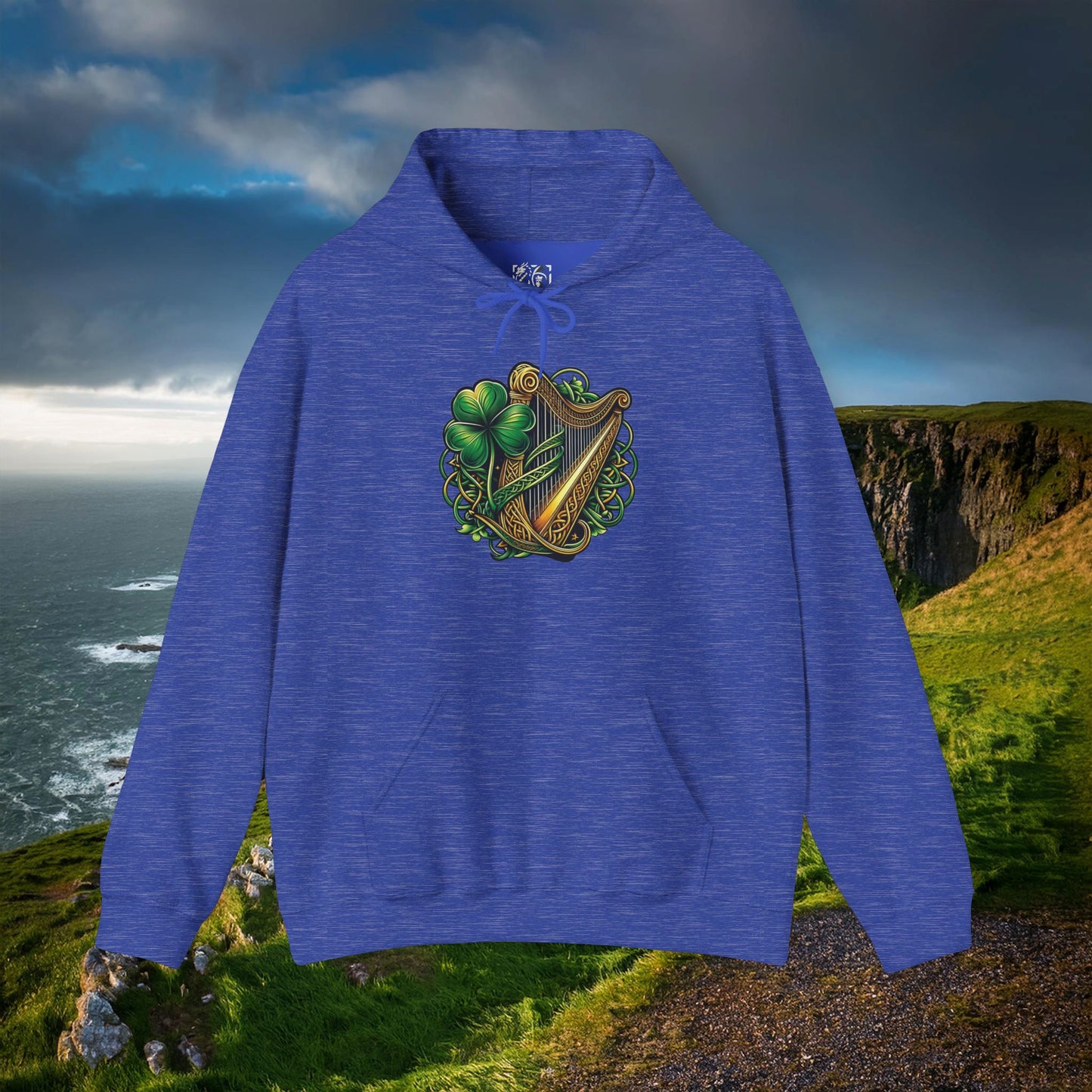 Irish Harp Hoodie