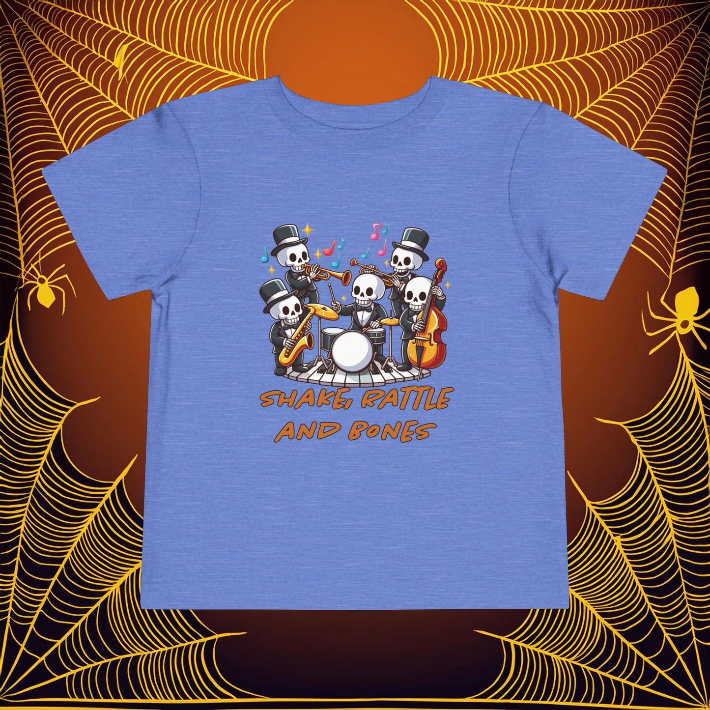 Skeleton Shake, Rattle and Bones Toddler Tee