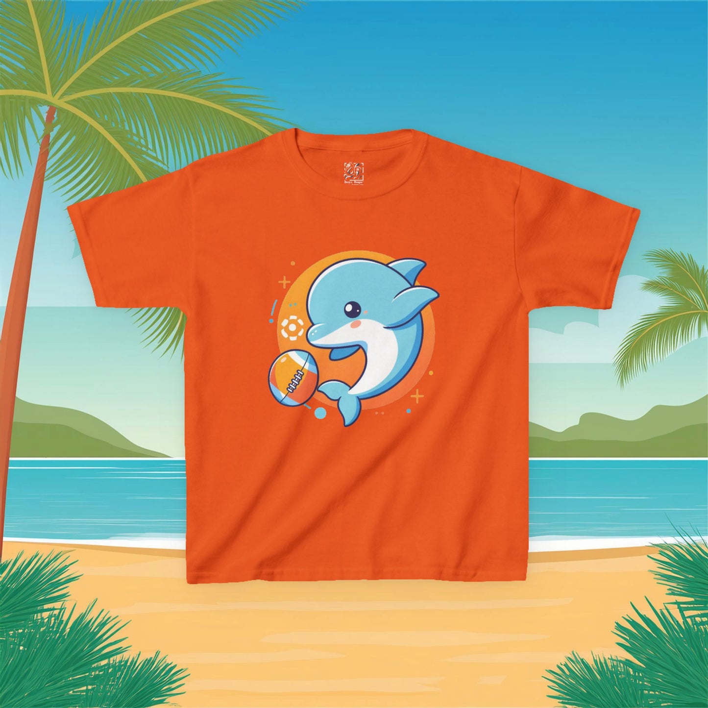 Miami Mini Dolphin Kids Tee