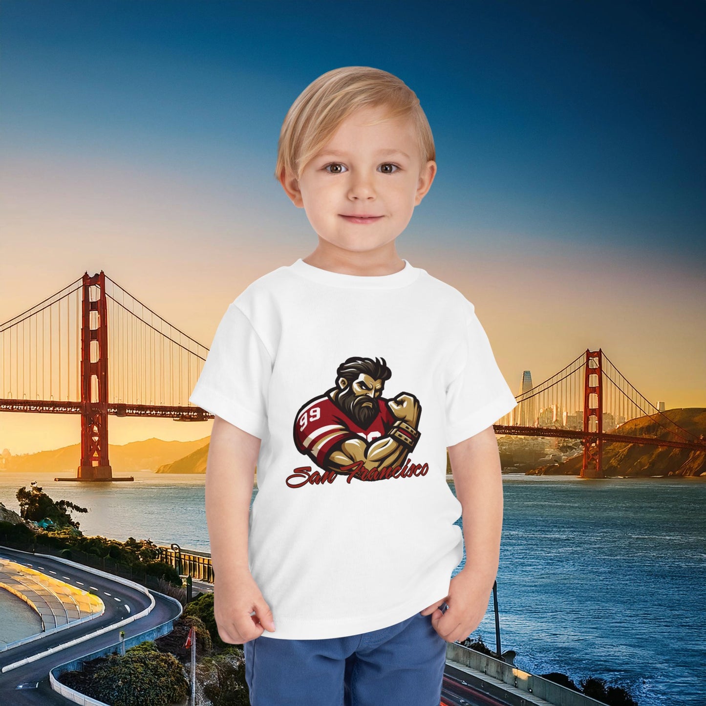 San Francisco Football Fan Toddler Tee