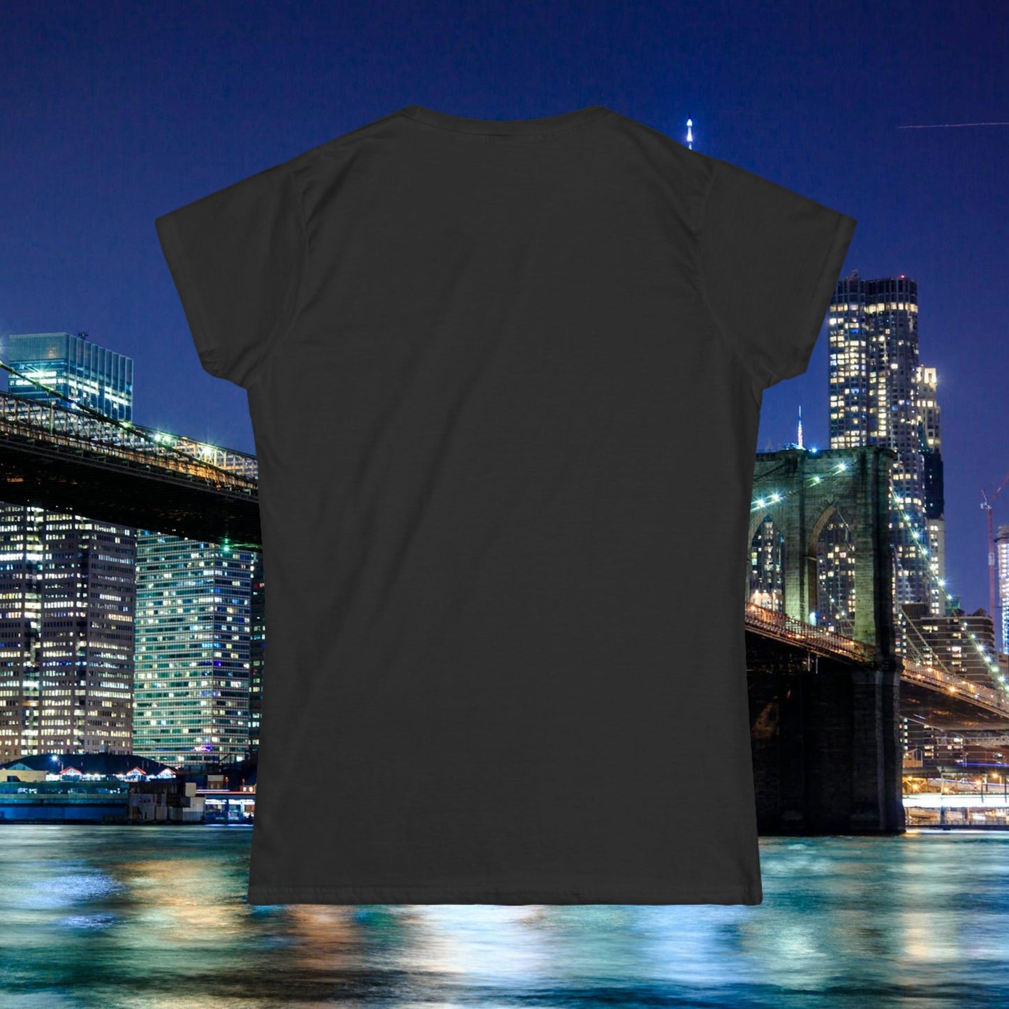 New York Bronx Baseball Women's Softstyle Tee