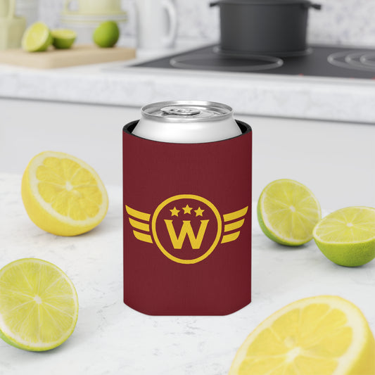 Washington DC Football Logo Can Cooler