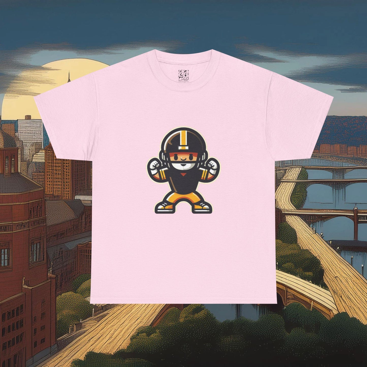 Mini Pittsburgh Football Player Tee