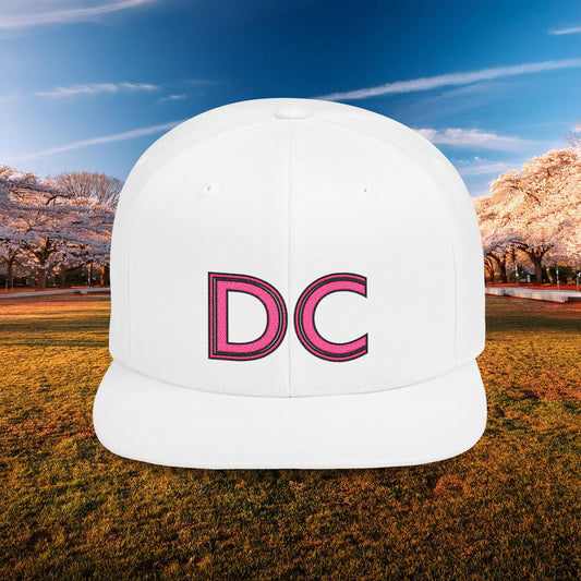 DC Flat Bill Snapback - Pink